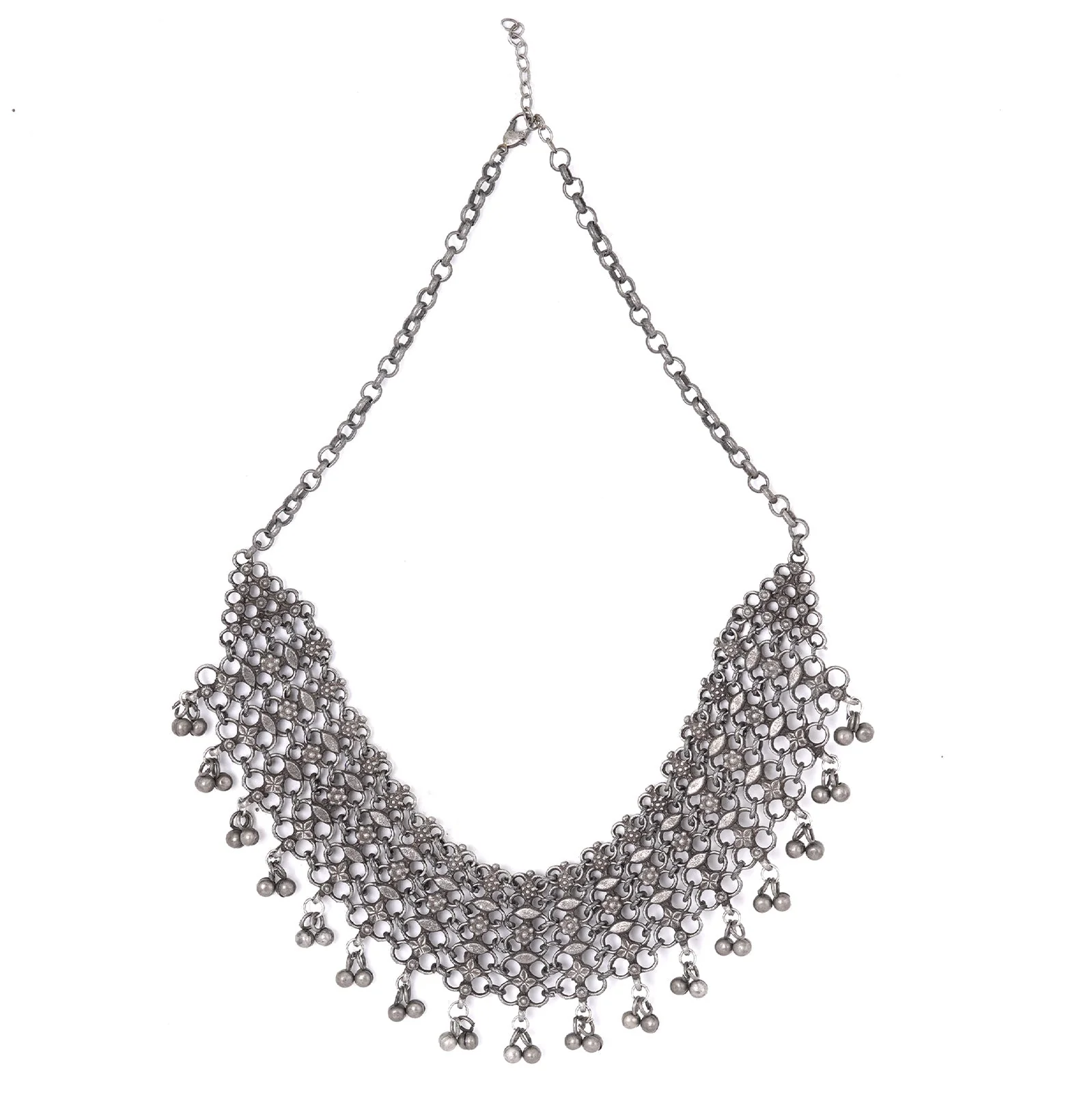 Teejh Dainika Silver Oxidied Jewelry Gift Set - Image 2