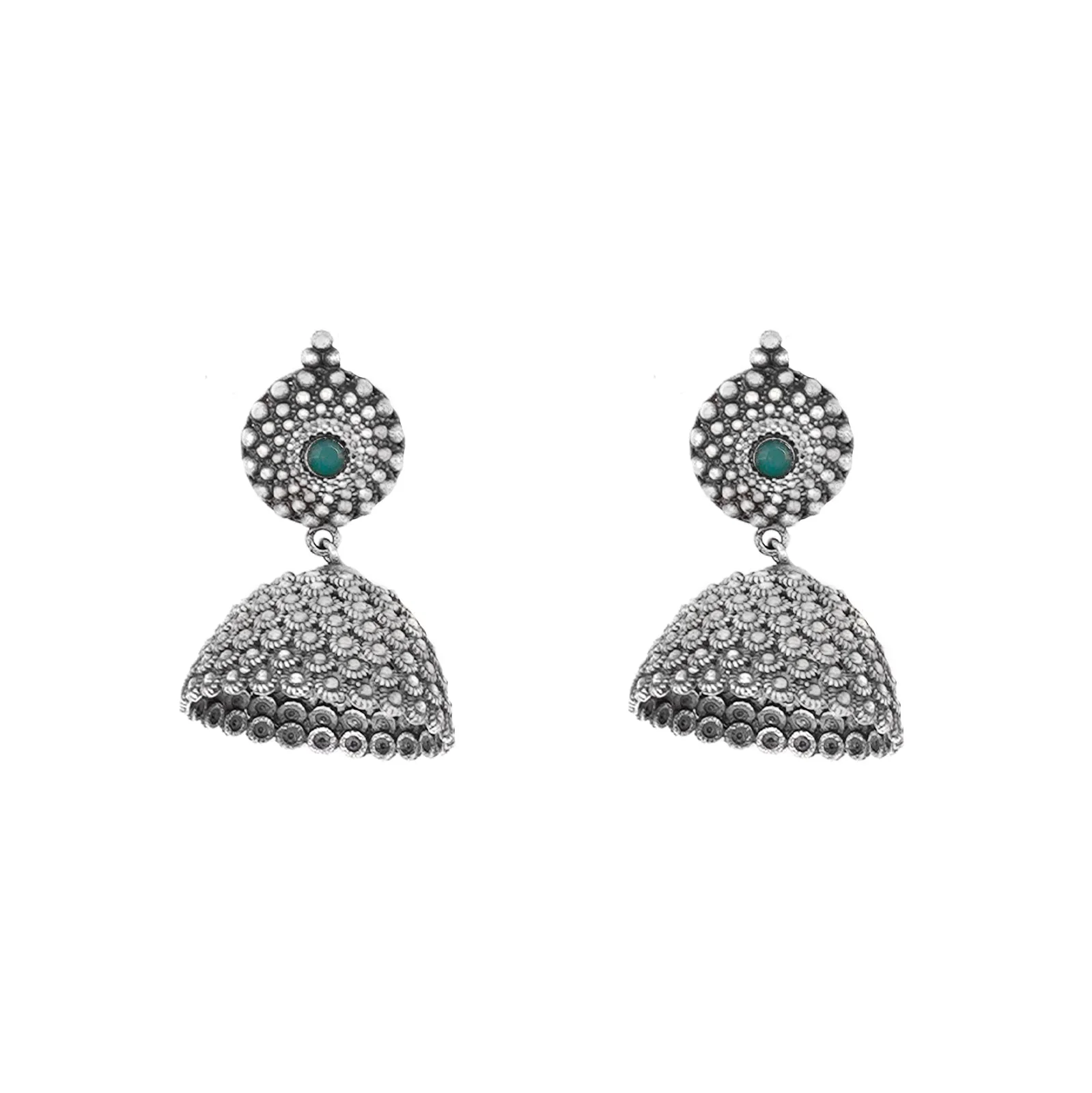 Teejh Dainika Silver Oxidied Jewelry Gift Set - Image 3