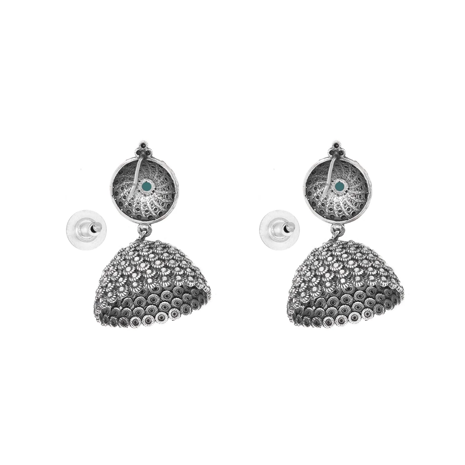 Teejh Dainika Silver Oxidied Jewelry Gift Set - Image 4