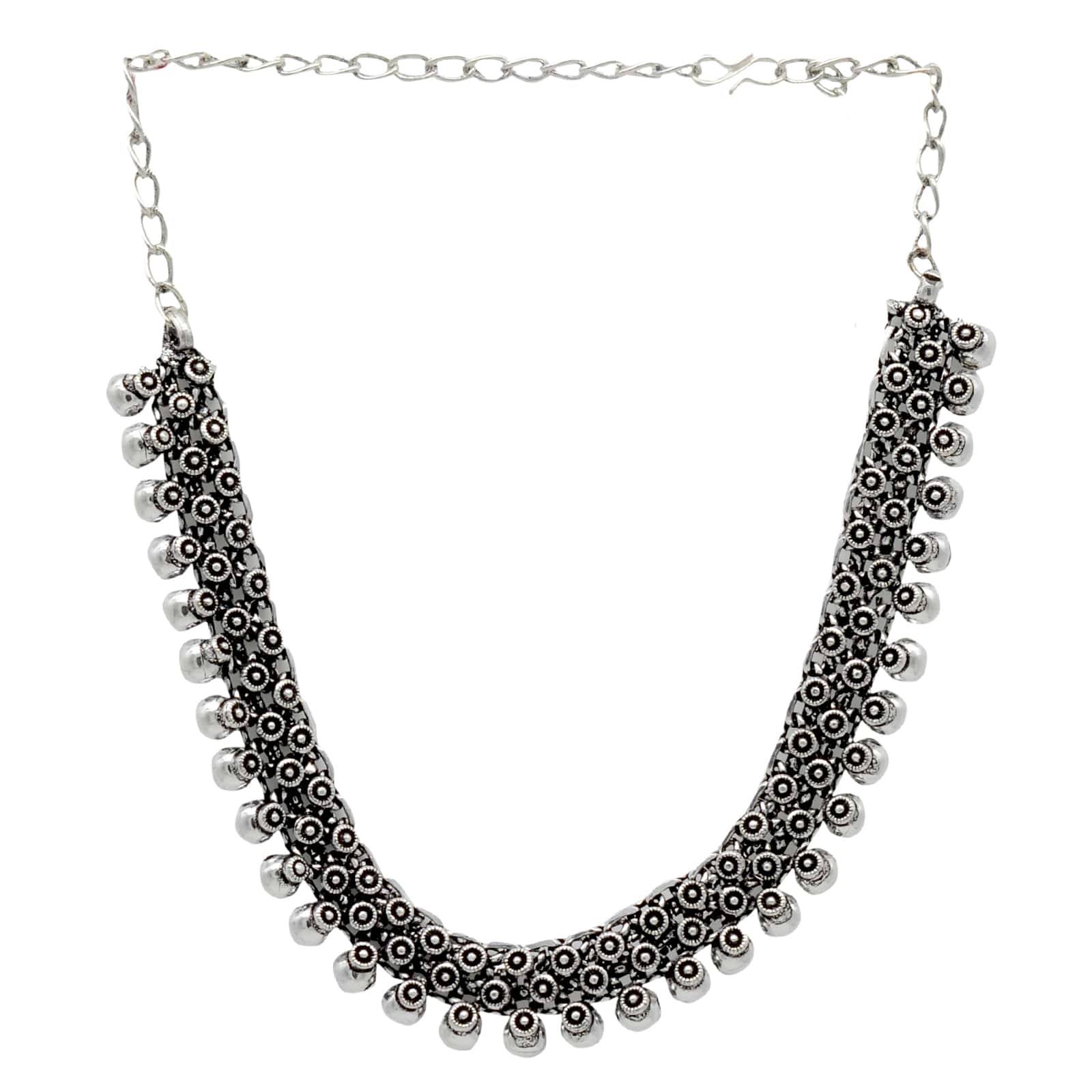 Teejh Daivi Silver Oxidised Jewelry Gift Set - Image 2