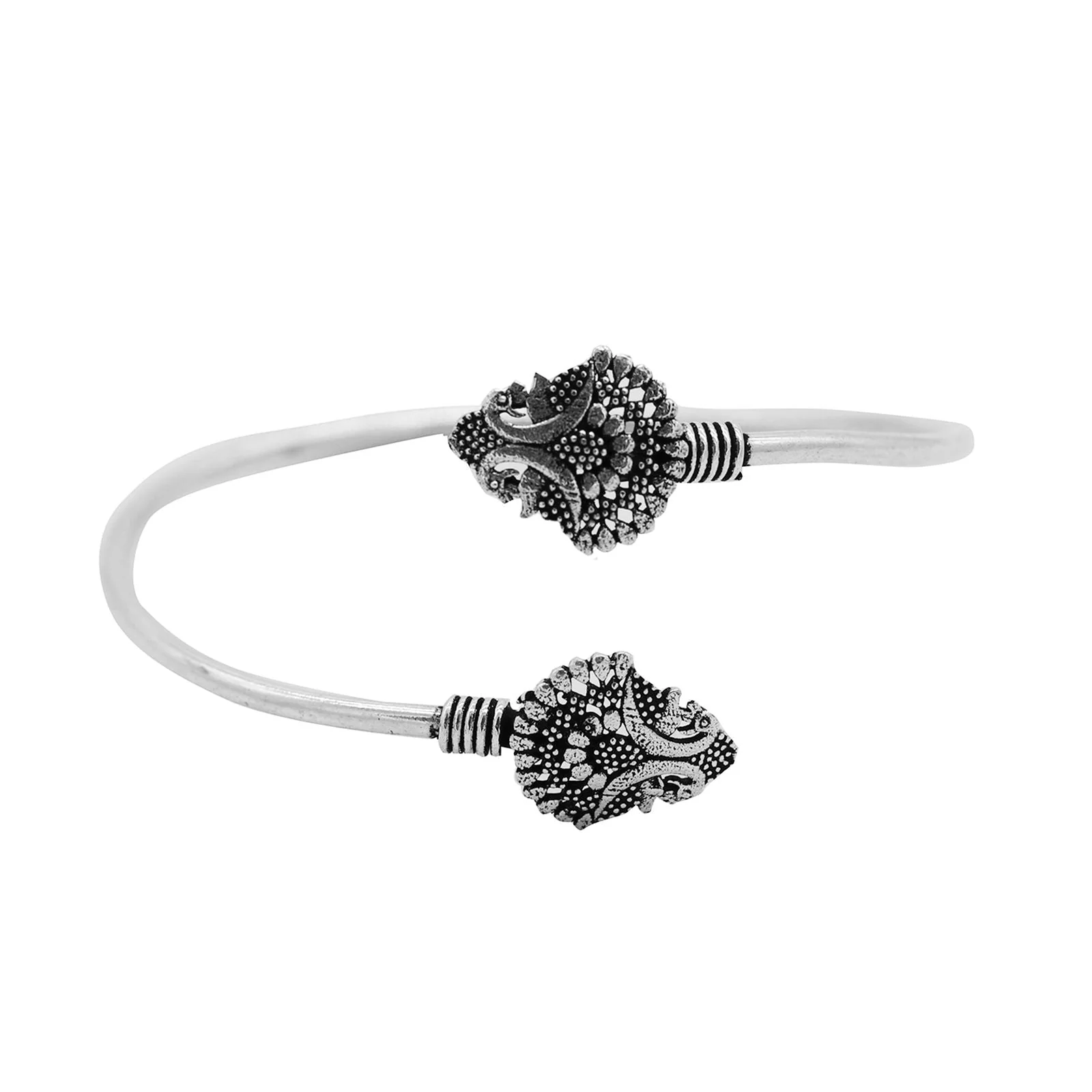 Teejh Daivi Silver Oxidised Jewelry Gift Set - Image 5