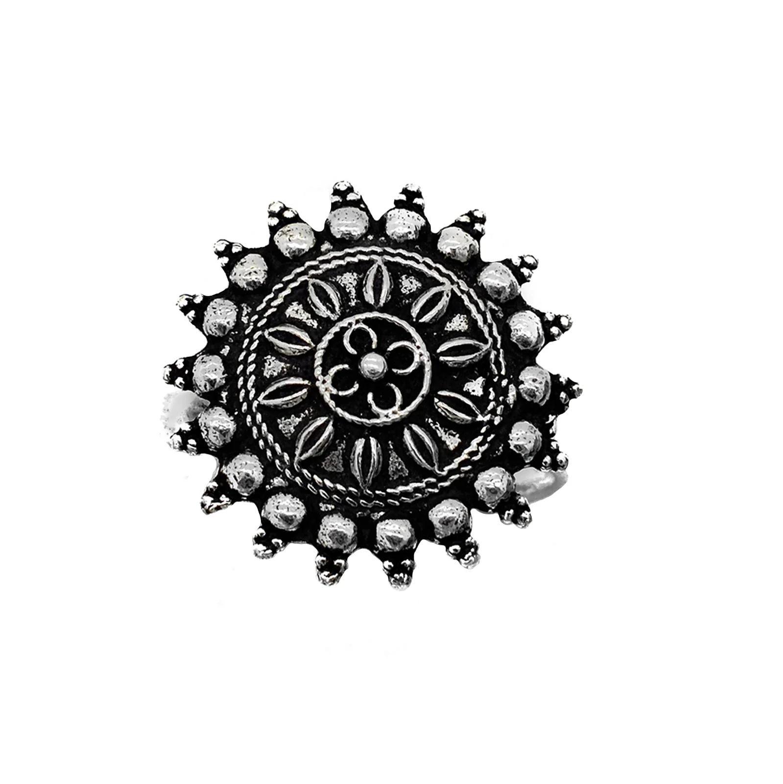 Teejh Daivi Silver Oxidised Jewelry Gift Set - Image 6