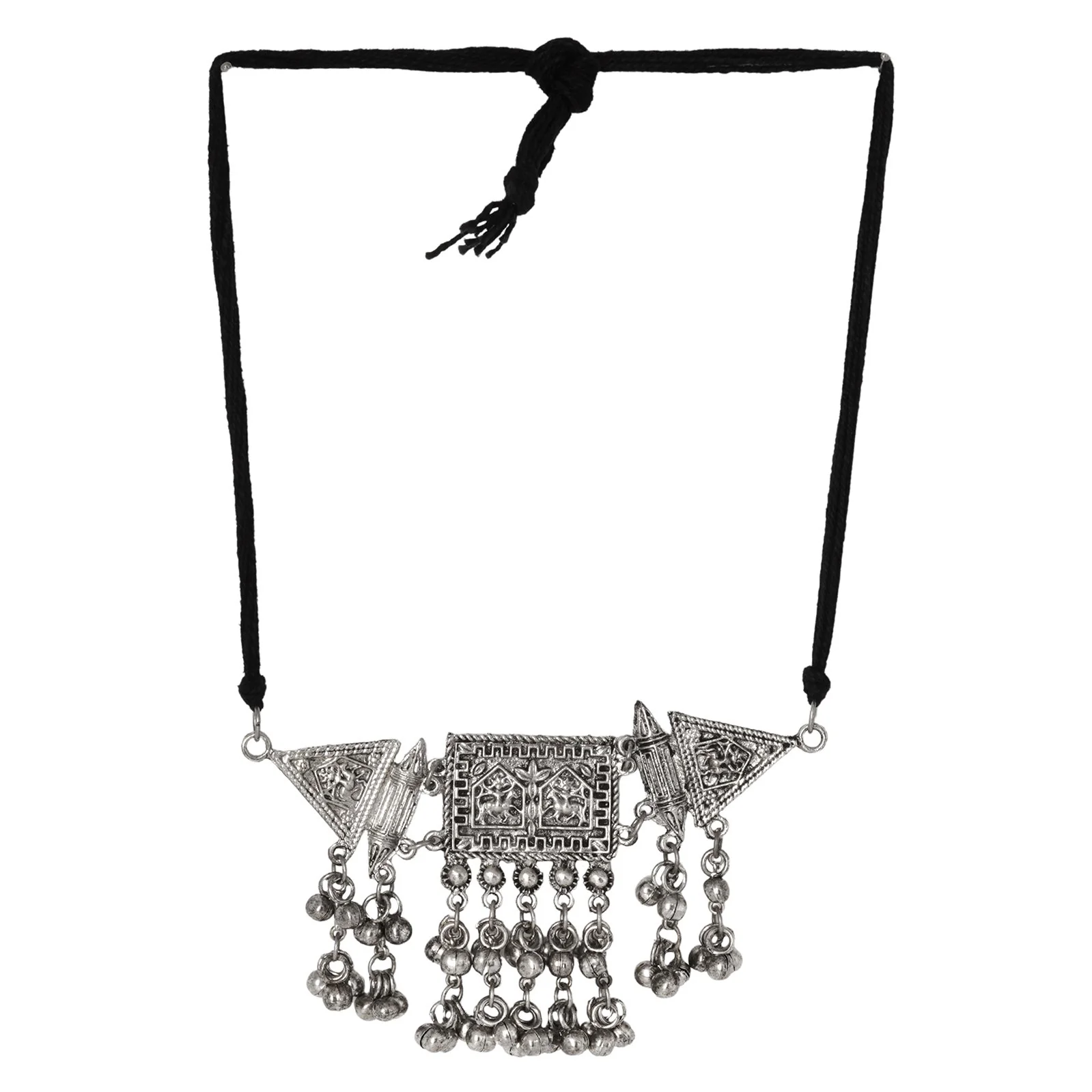 Teejh Dhriti Ghungroo Necklace Set - Image 3