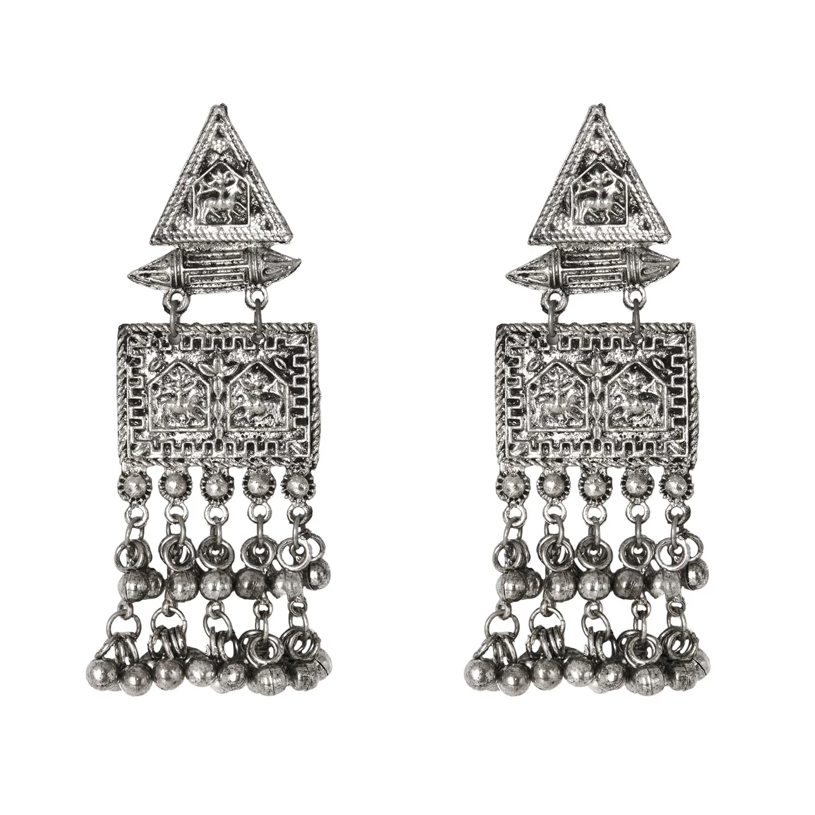Teejh Dhriti Ghungroo Necklace Set - Image 5