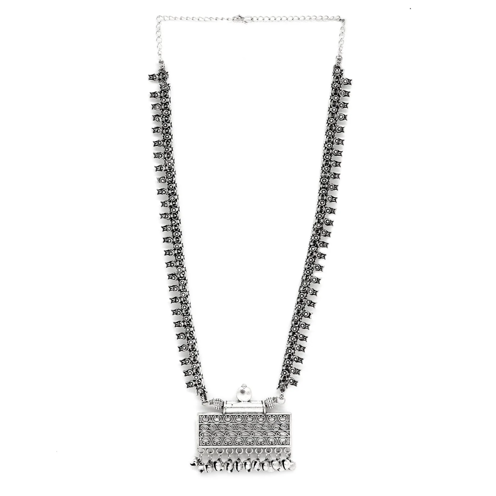 Teejh Dipali Silver Oxidised Jewelry Gift Set - Image 4