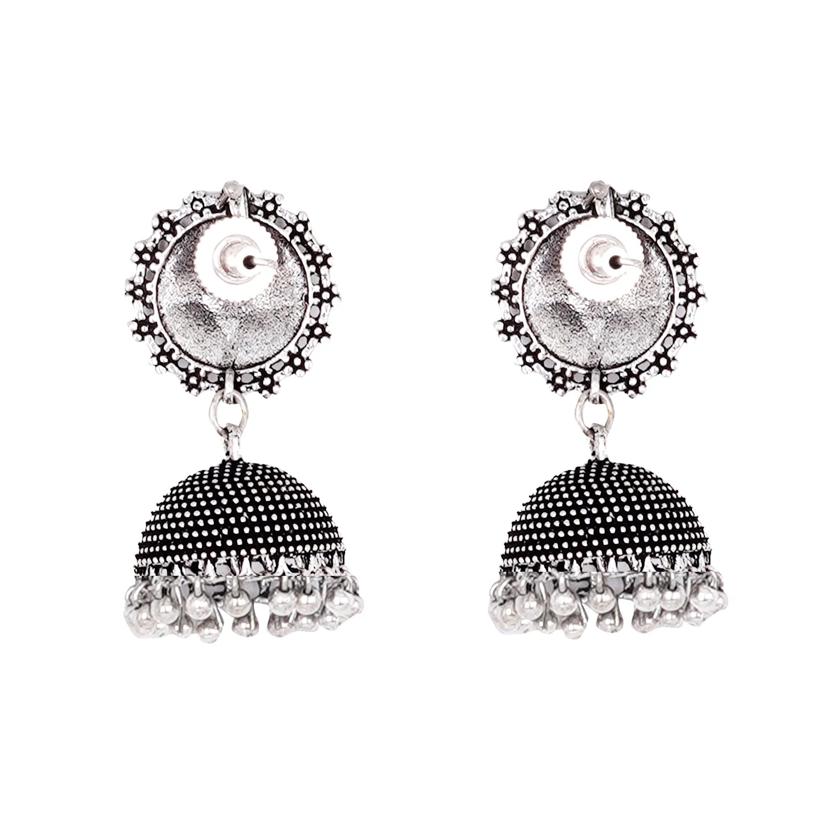 Teejh Eshal Silver Oxidised Jewelry Gift Set - Image 4