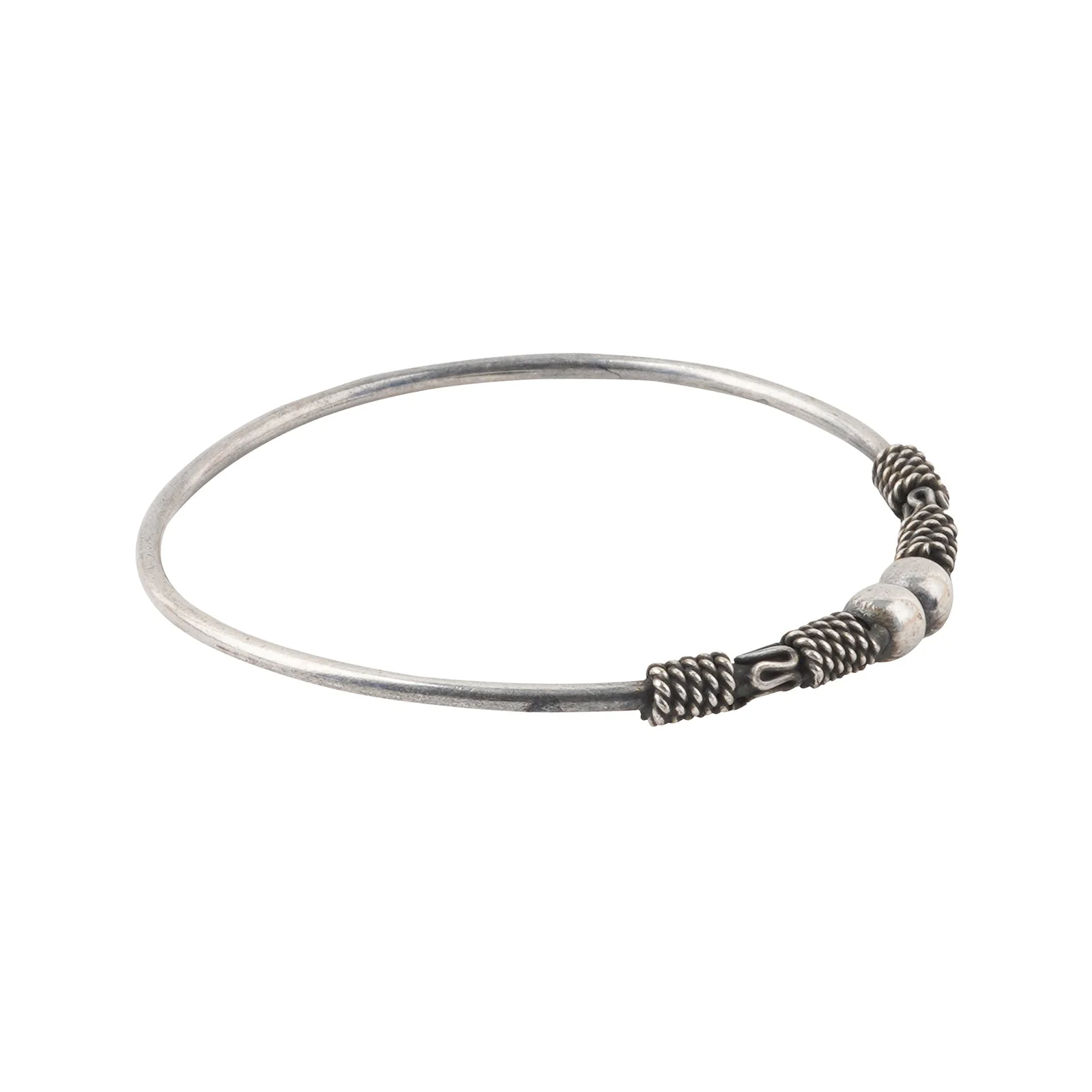Teejh Gautami Silver Oxidised Bracelet - Image 4