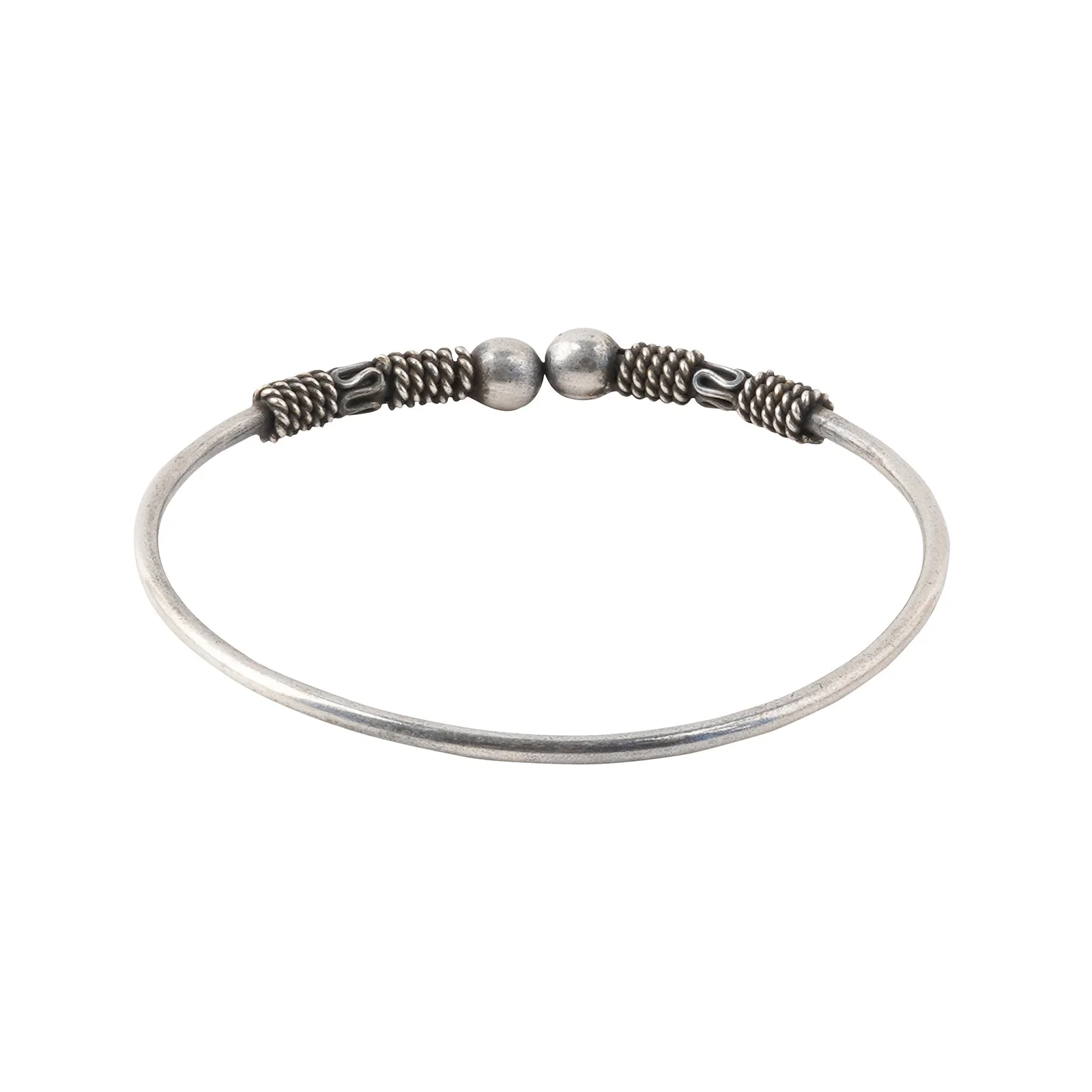 Teejh Gautami Silver Oxidised Bracelet - Image 5