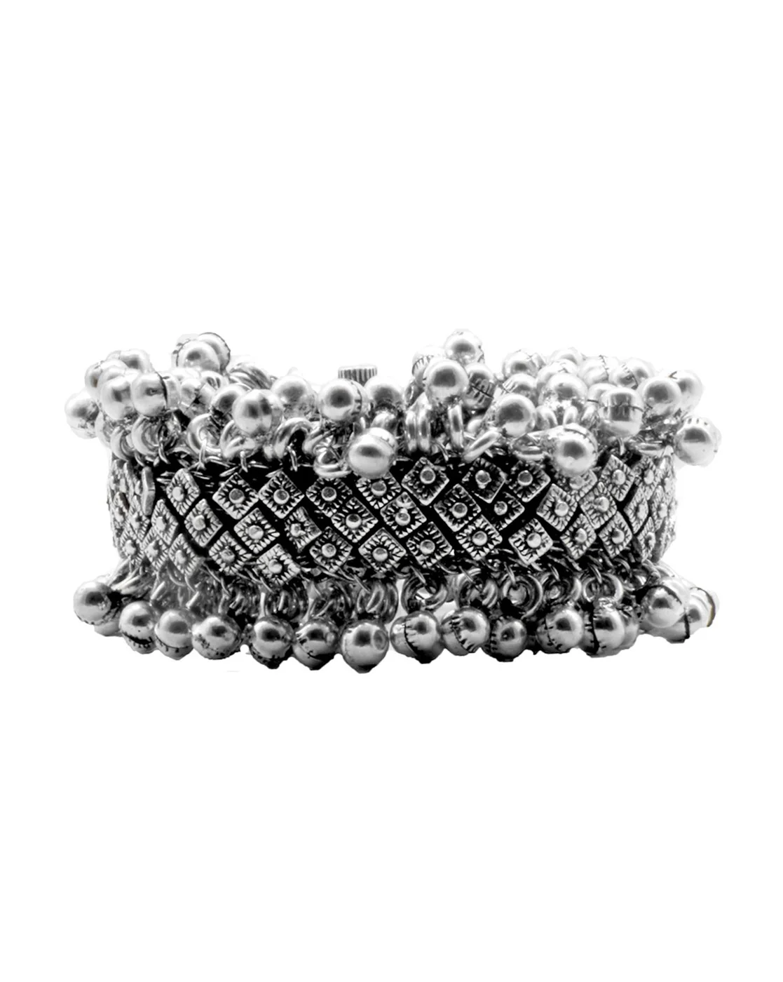 Teejh Girija Silver Oxidised Jewelry Gift Set - Image 4