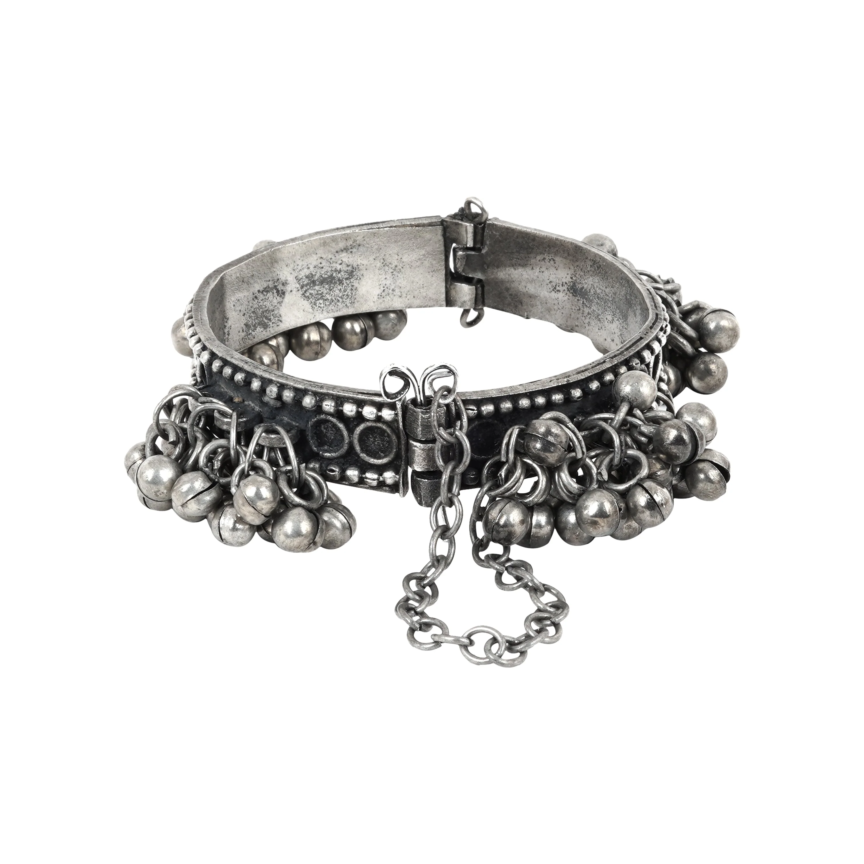 Teejh Gyanvi Silver Oxidised Bracelet - Image 4