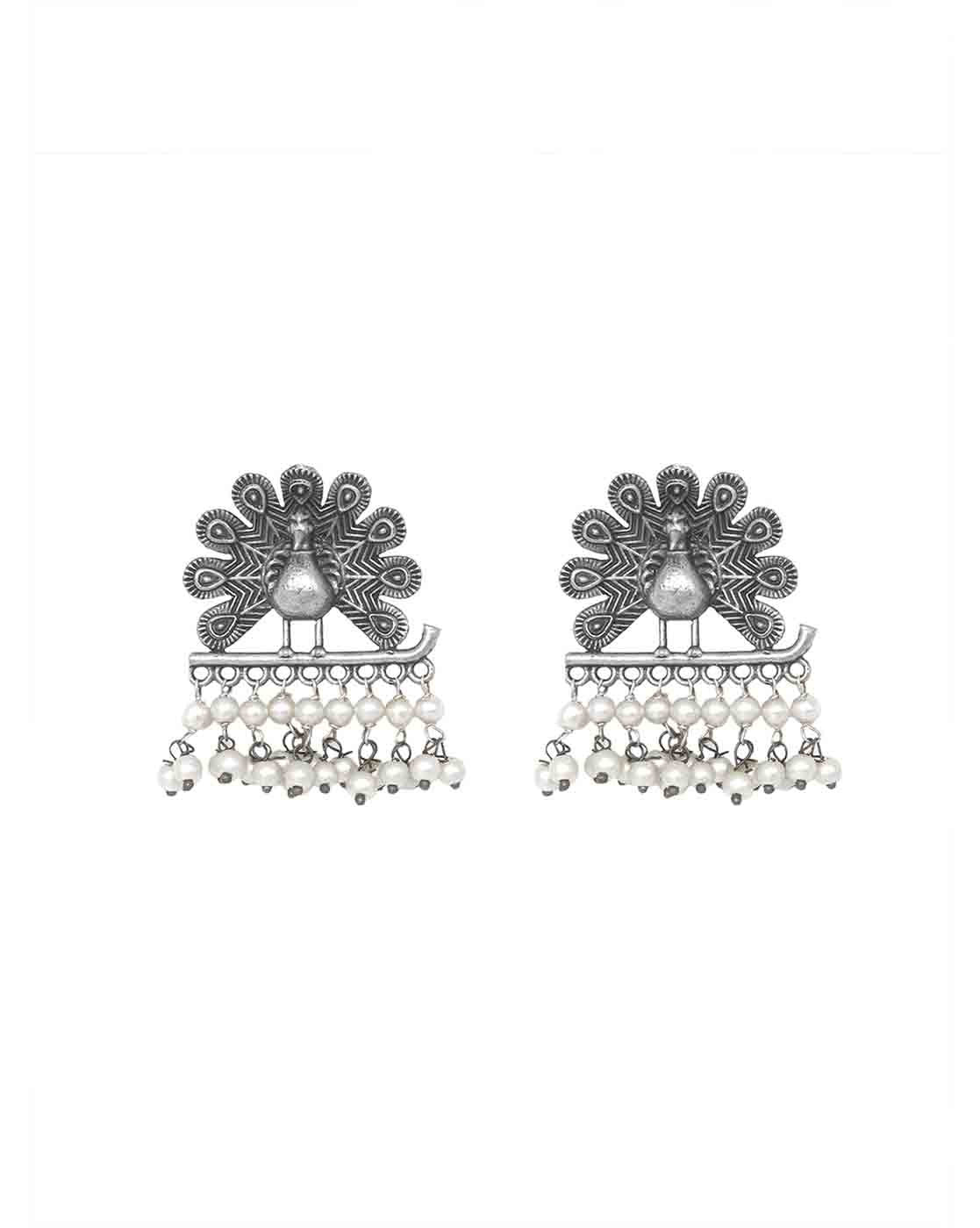 Teejh Hemadri Silver Oxidised Jewelry Gift Set - Image 3