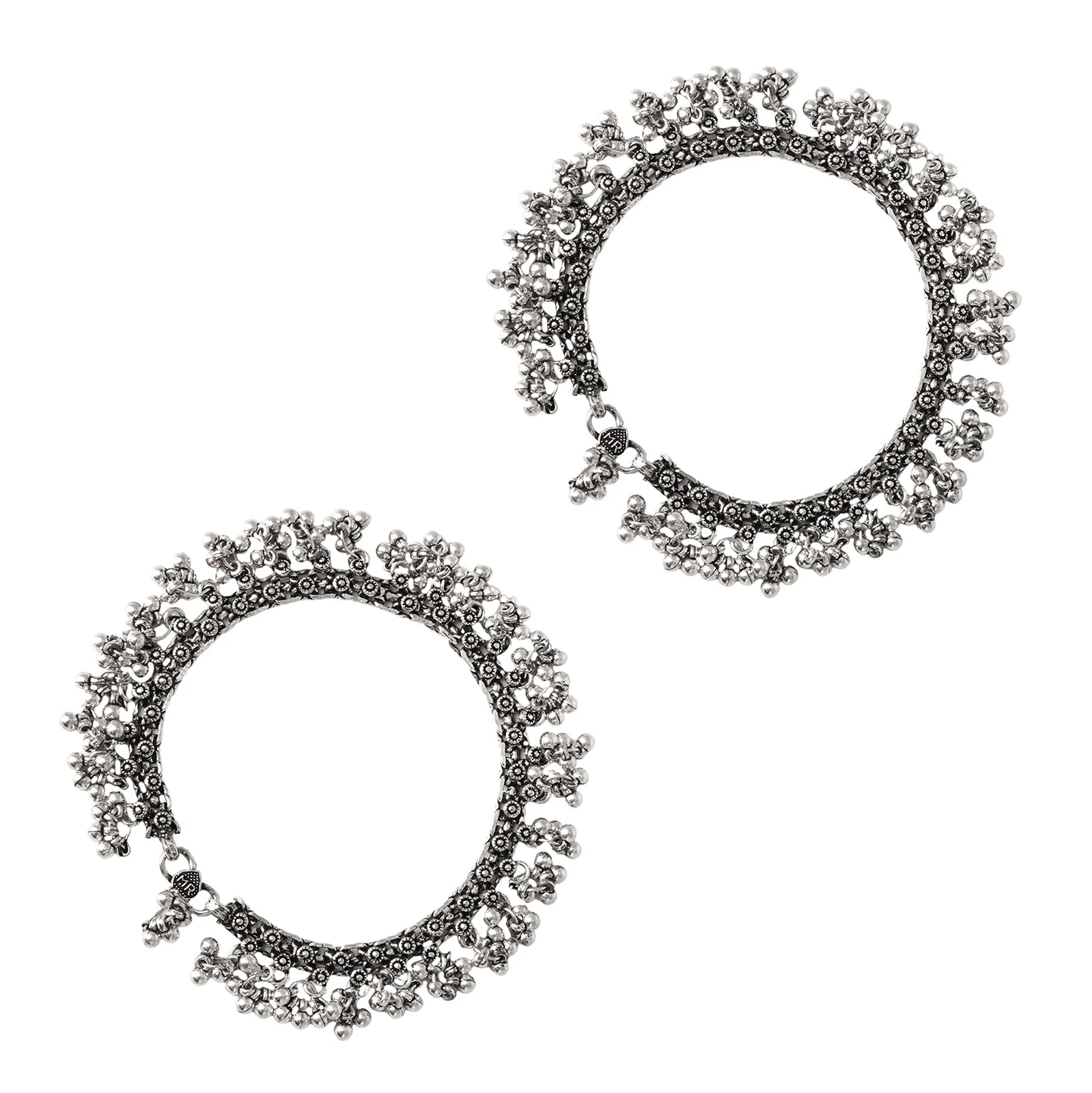Teejh Irasha Silver Oxidised Jewelry Gift Set - Image 4