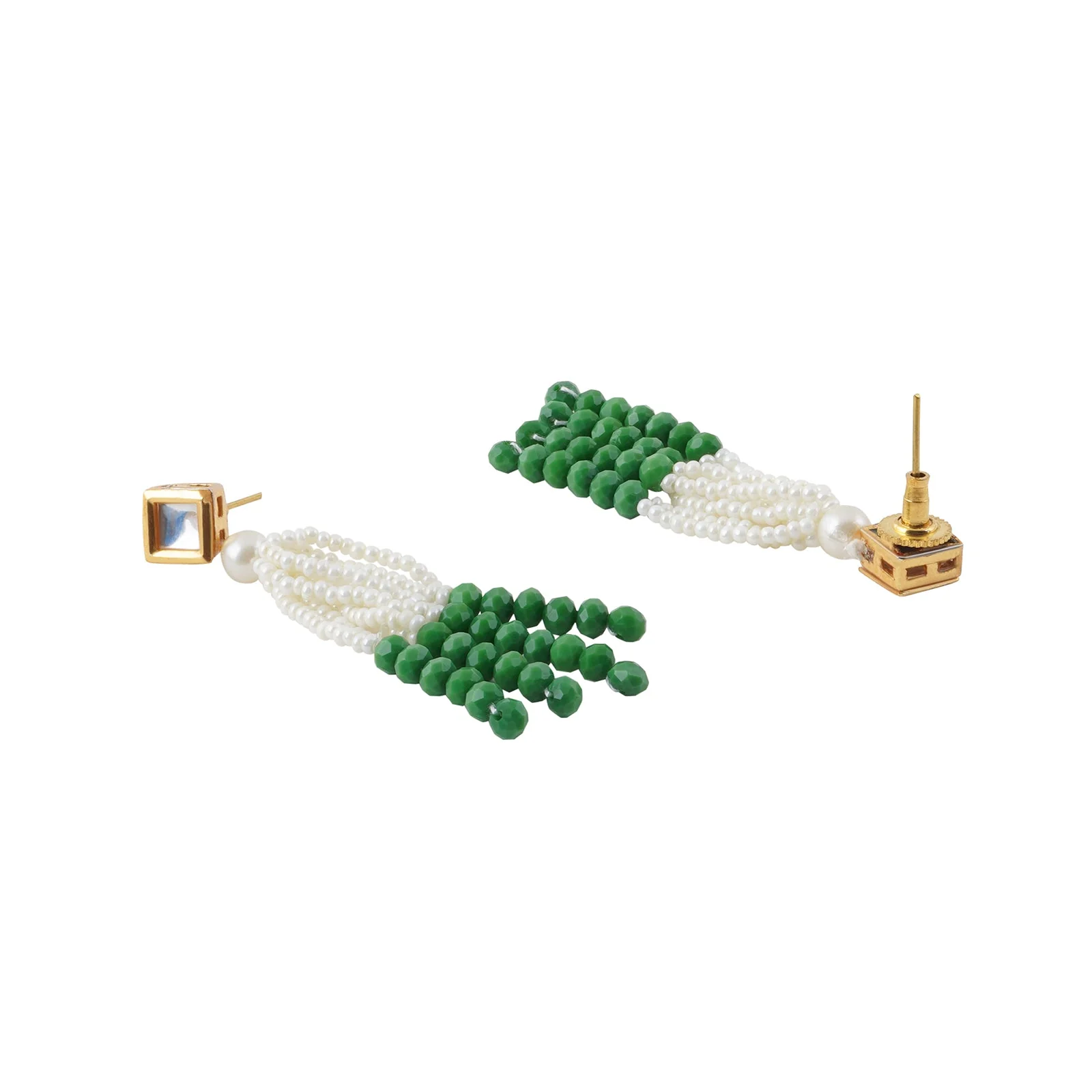 Teejh Jareen Green and White Gold Necklace Set - Image 7
