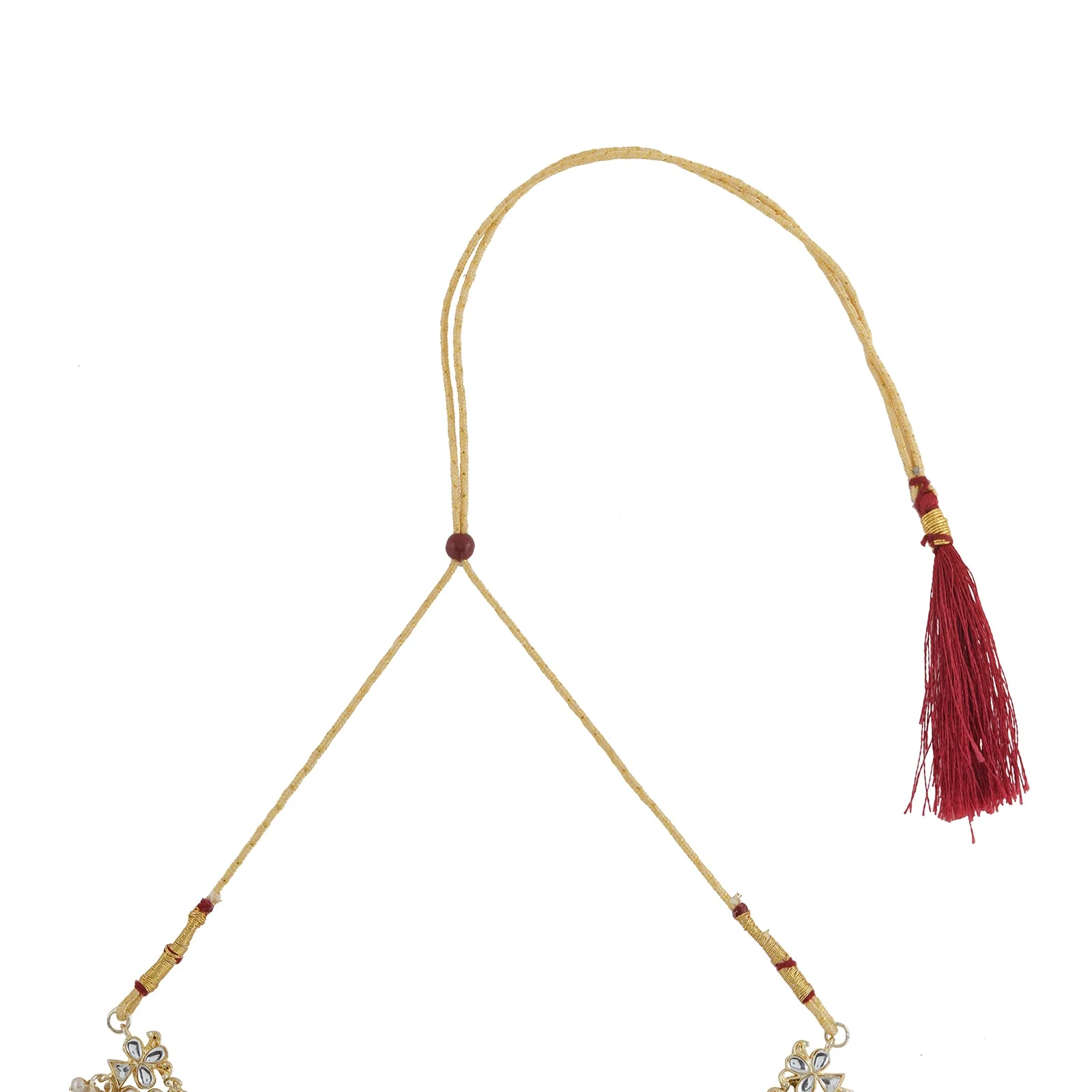 Teejh Kanica Pearl and Polki Necklace Set - Image 5