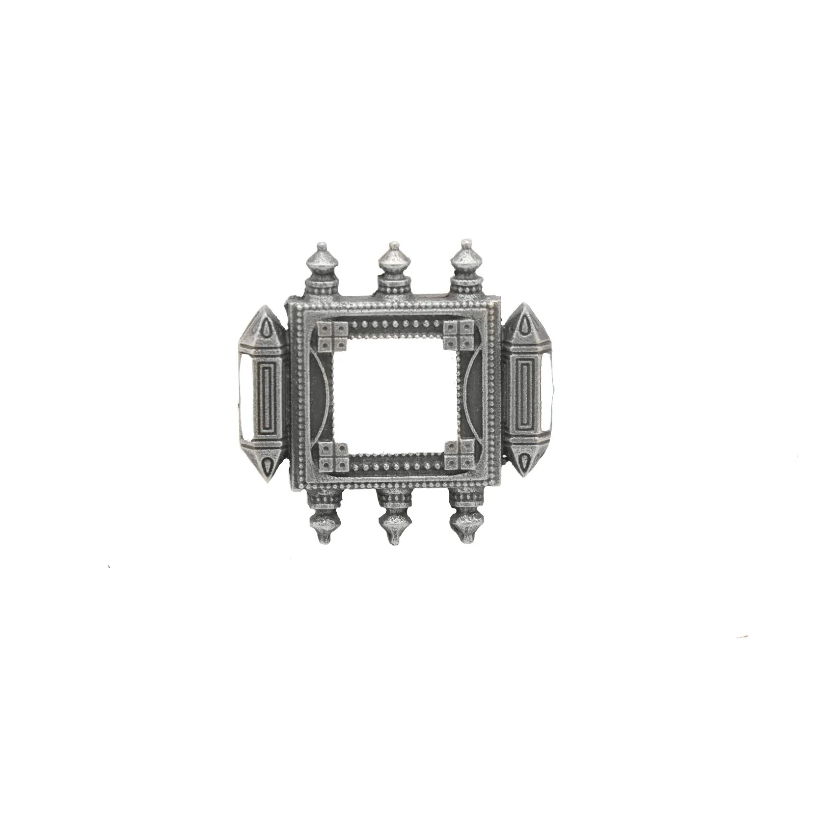 Teejh Kanishka White Silver Oxidized Jewelry Gift Set - Image 7