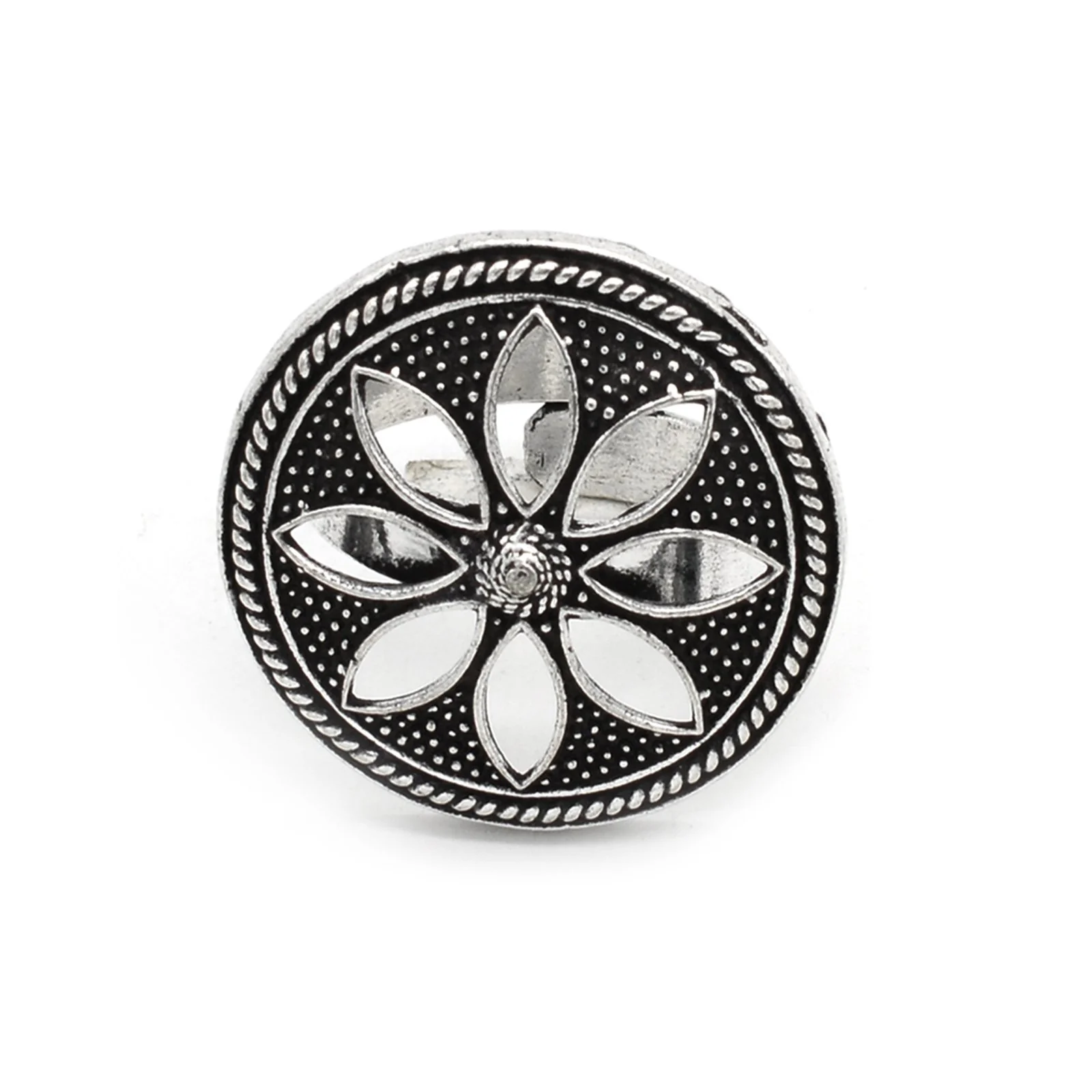Teejh Mandana Silver Oxidised Jewelry Gift Set - Image 5