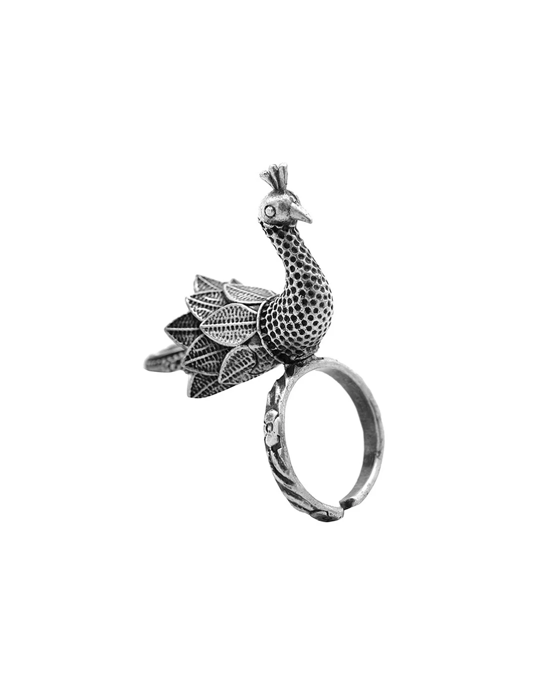 Teejh Margal Silver Oxidised Jewelry Gift Set - Image 6