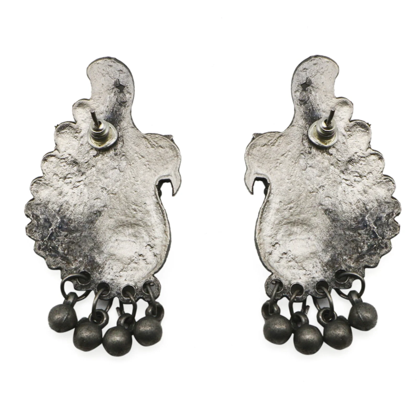 Teejh Mayurika Silver Oxidised Jewelry Gift Set - Image 6