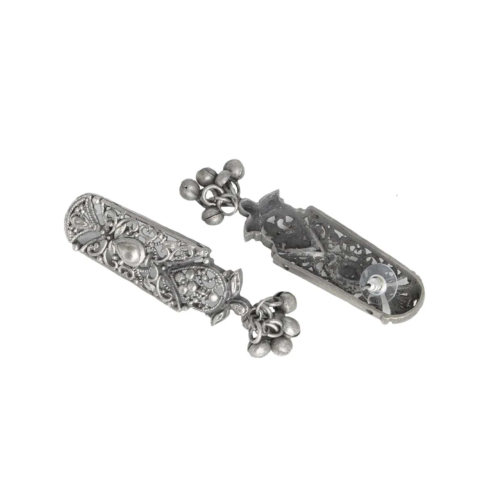 Teejh Meenal Silver Oxidised Jewelry Gift Set - Image 3