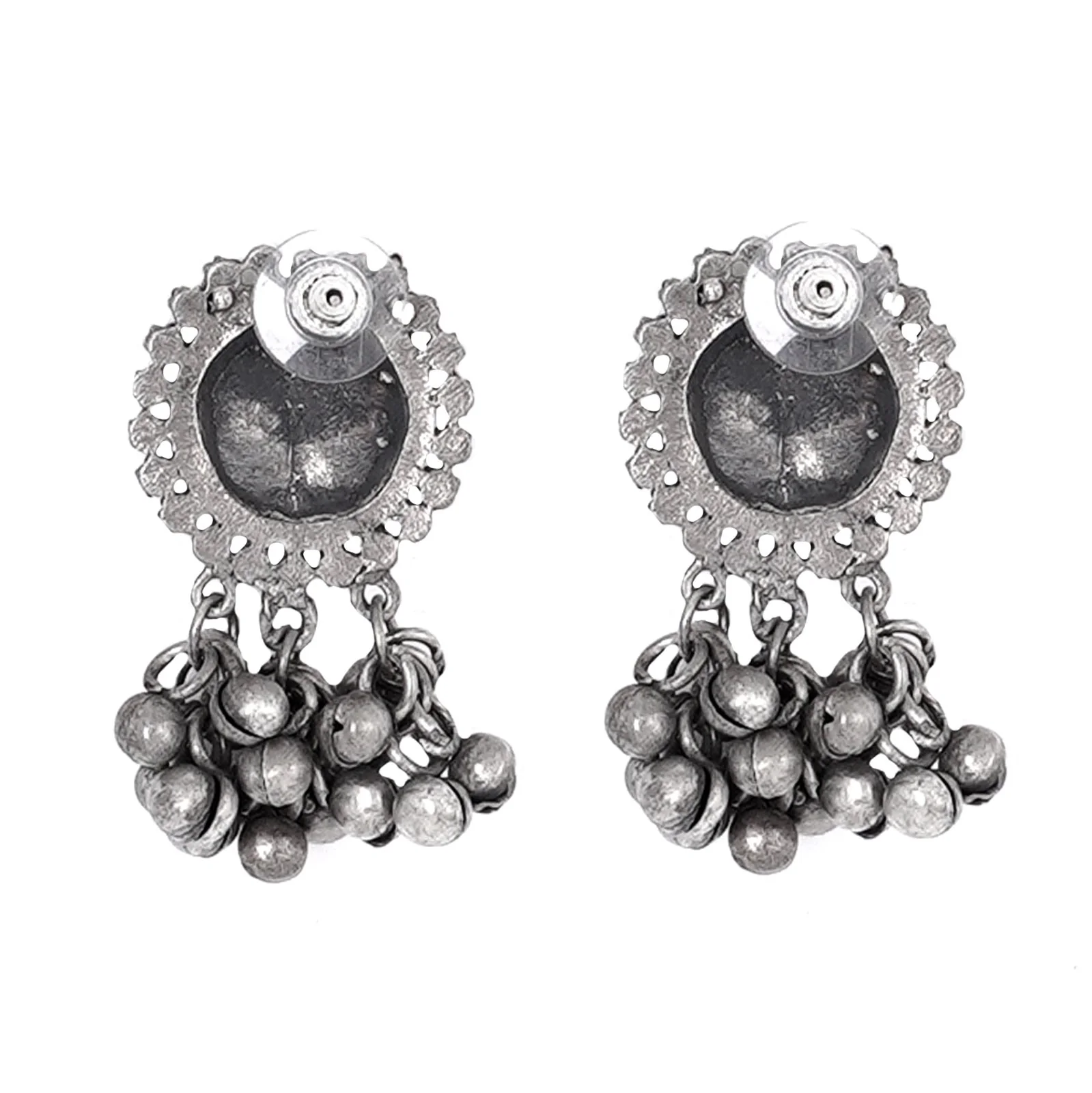 Teejh Mythilil Silver Oxidised Jewelry Gift Set - Image 3