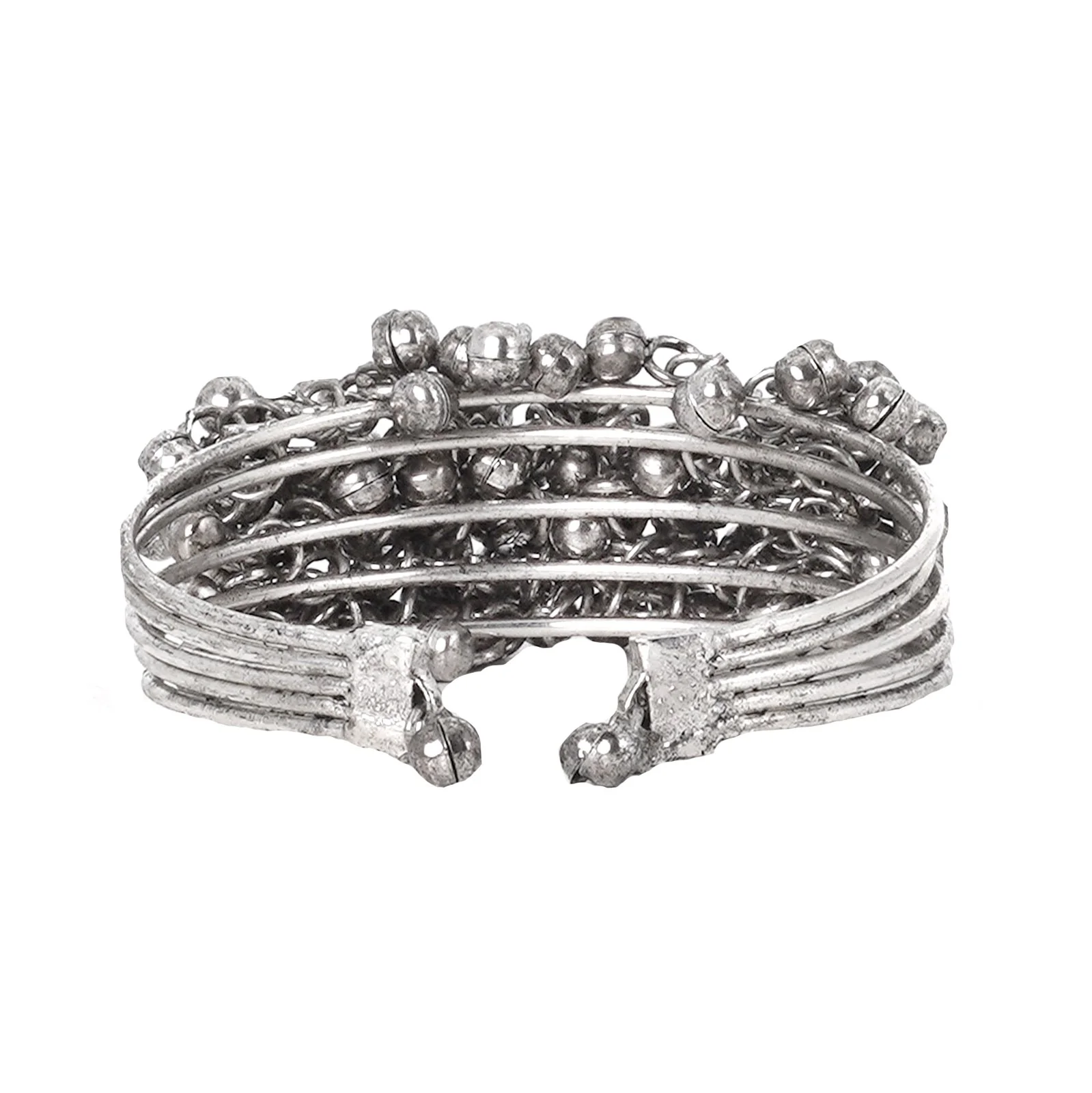 Teejh Narmada Ghungroo Bracelet Cuff - Image 6