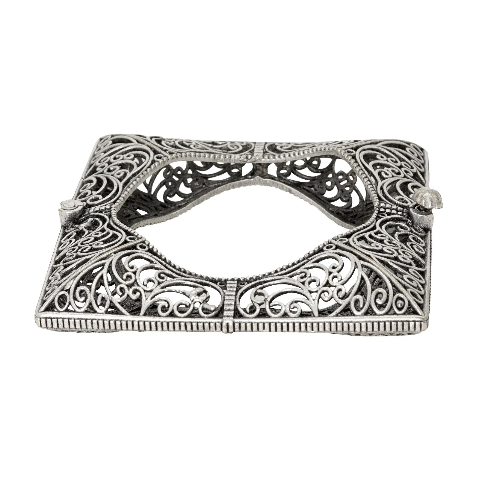 Teejh Nishika Silver Oxidised Bracelet - Image 5