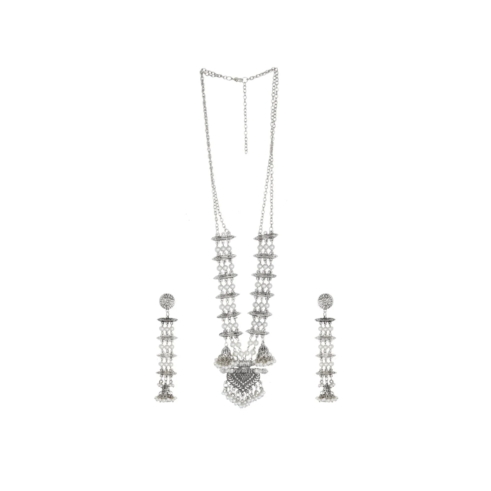 Teejh Nyra Long Necklace Set - Image 4