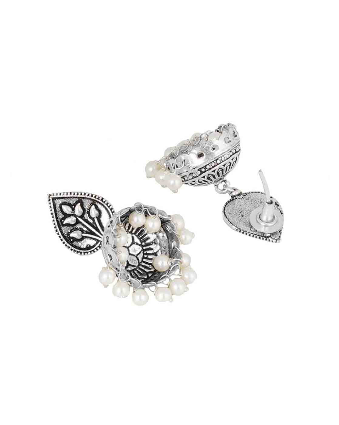 Teejh Oshee Silver Oxidised Jewelry Gift Set - Image 3