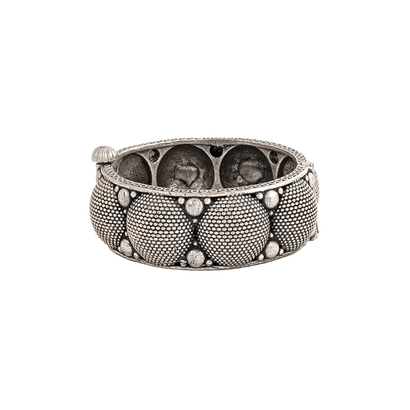 Teejh Ovya Silver oxidised bracelet - Image 2