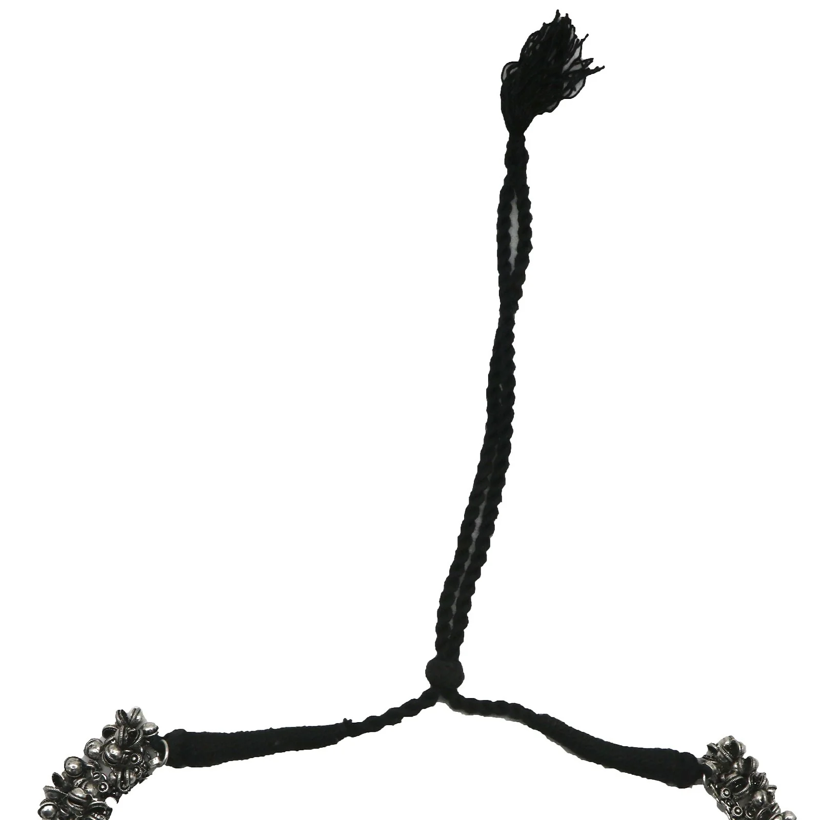 Teejh Oxidized Ghungroo Long Necklace - Image 6
