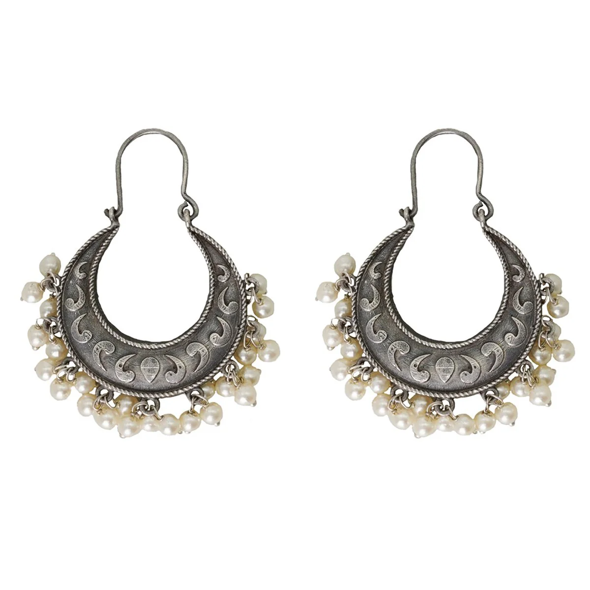 Teejh Padnui Silver Oxidised Jewelry Gift Set - Image 4