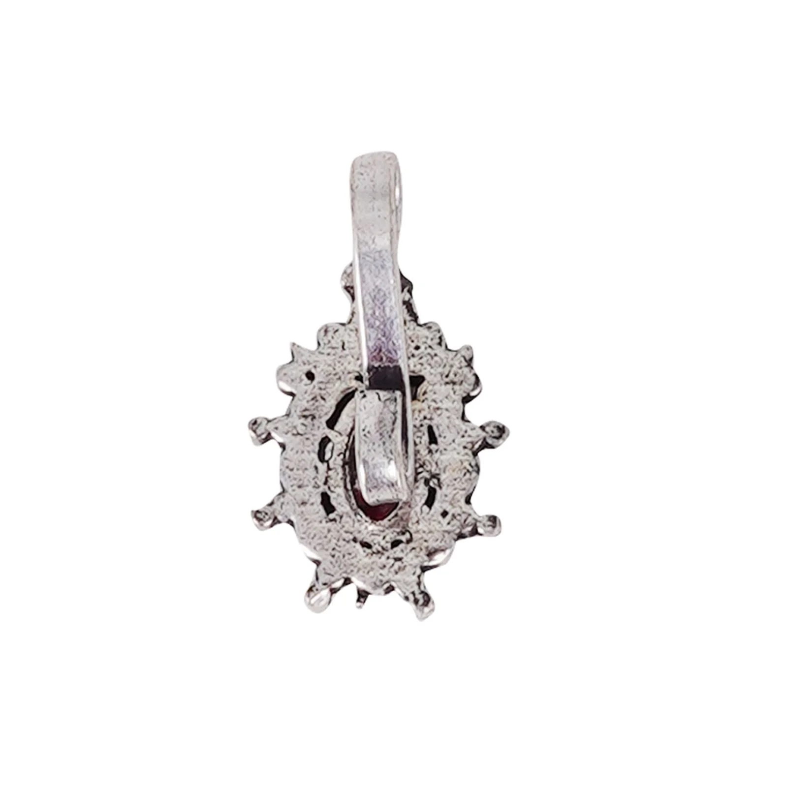 Teejh Parthavi Red Stone Nose Pin - Image 6