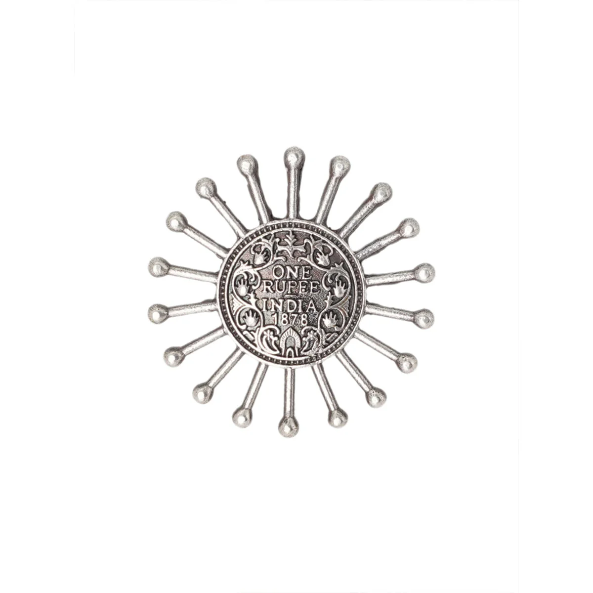Teejh Poorva Silver Oxidised Jewelry Gift Set - Image 4