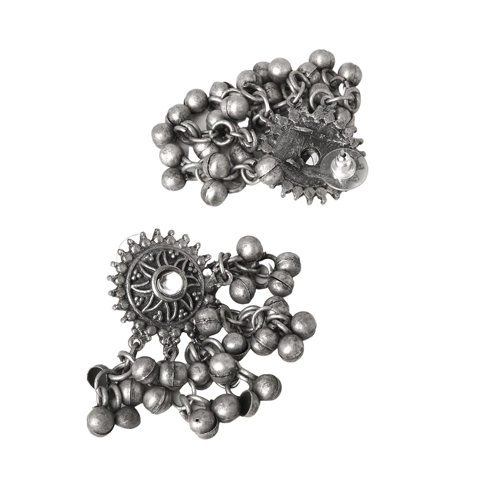 Teejh  Rai Silver Oxidised Jewelry Gift Set - Image 3