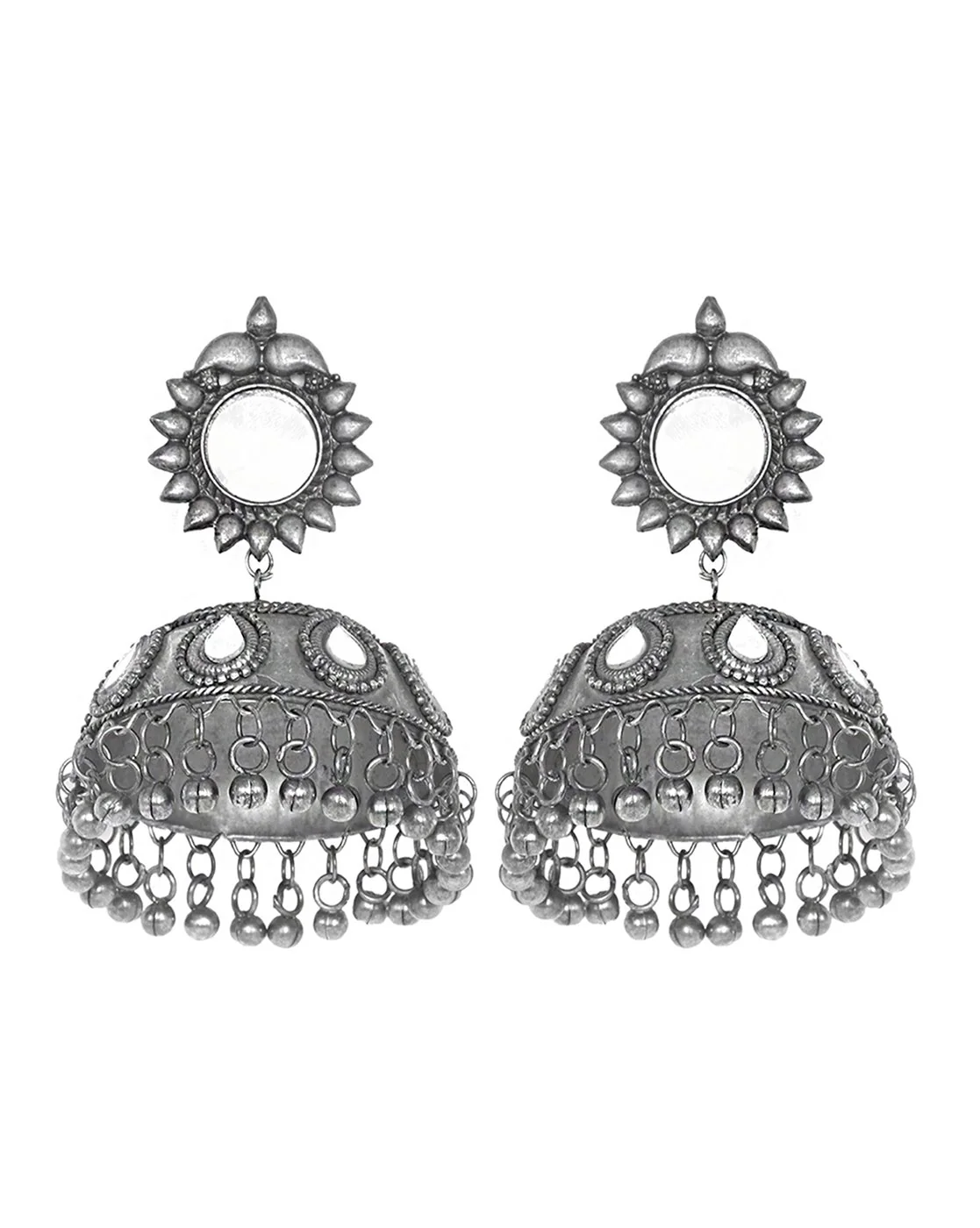 Teejh Ranita Silver Oxidised Jewelry Gift Set - Image 4