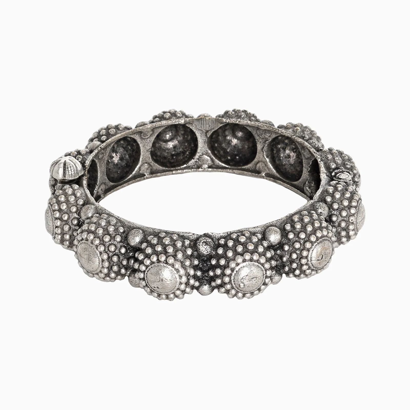 Teejh Raviksha Silver Oxidised Bracelet - Image 5