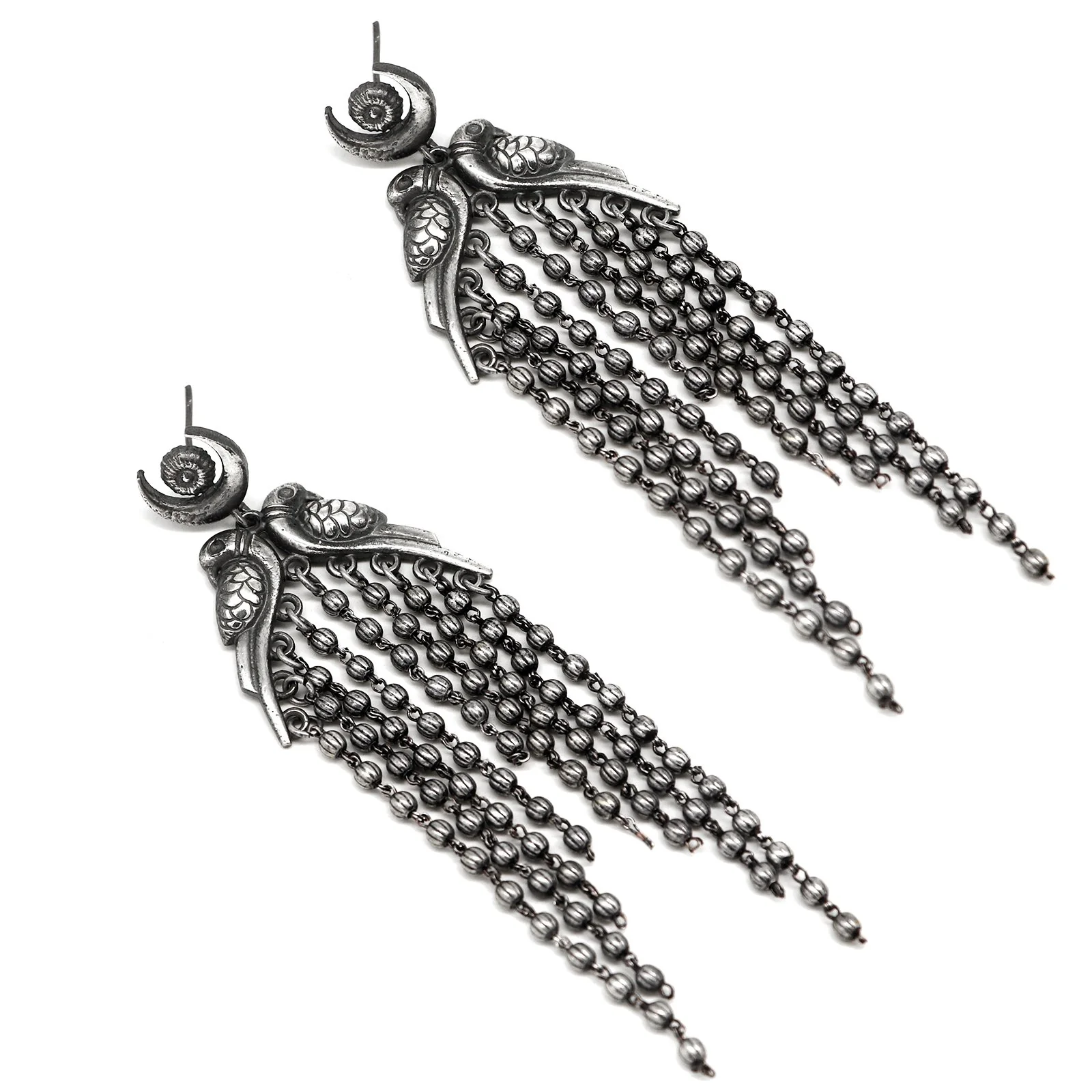 Teejh Reyna Metallic Silver oxidized Jewelry Gift Set - Image 5