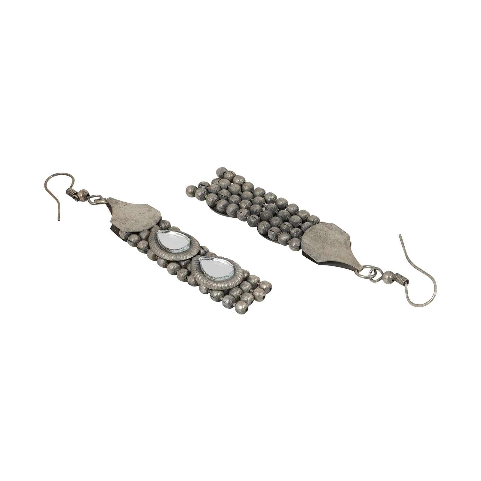 Teejh Riddhima Silver Oxidised Necklace Set - Image 8