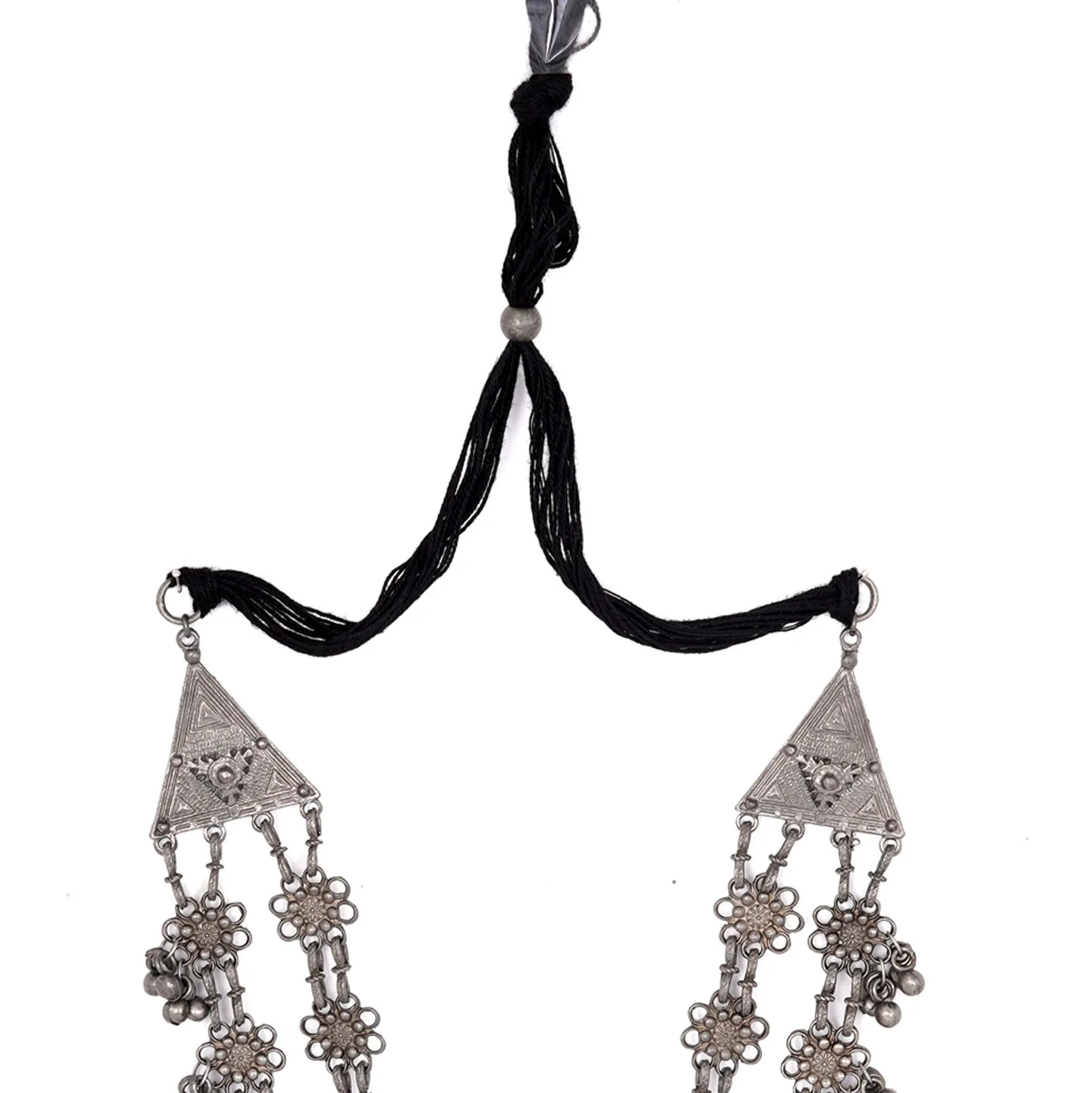 Teejh Rua Antique Silver Polish Long Necklace - Image 6
