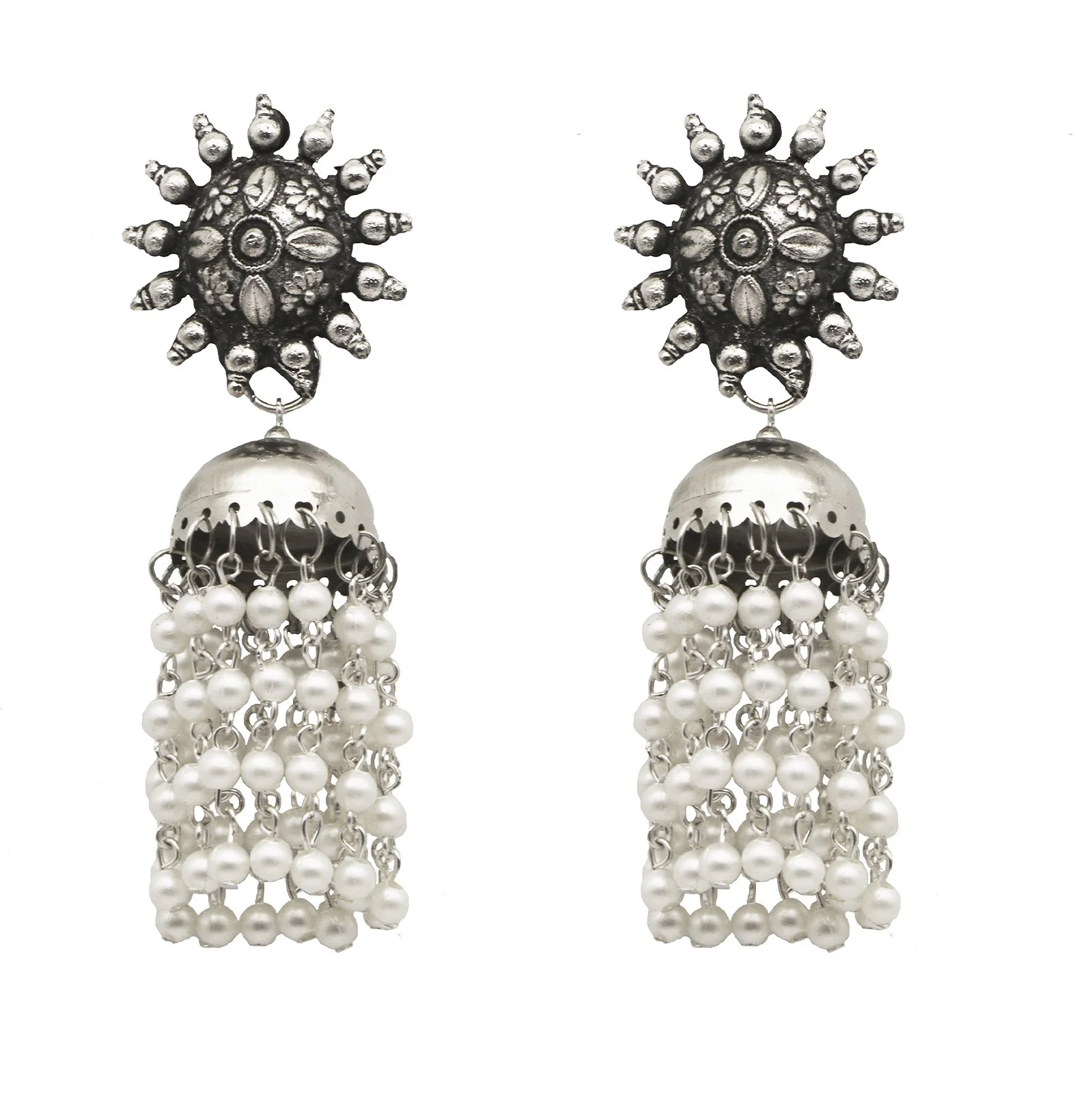 Teejh Rupangi Pearl Jhumki Earrings - Image 3