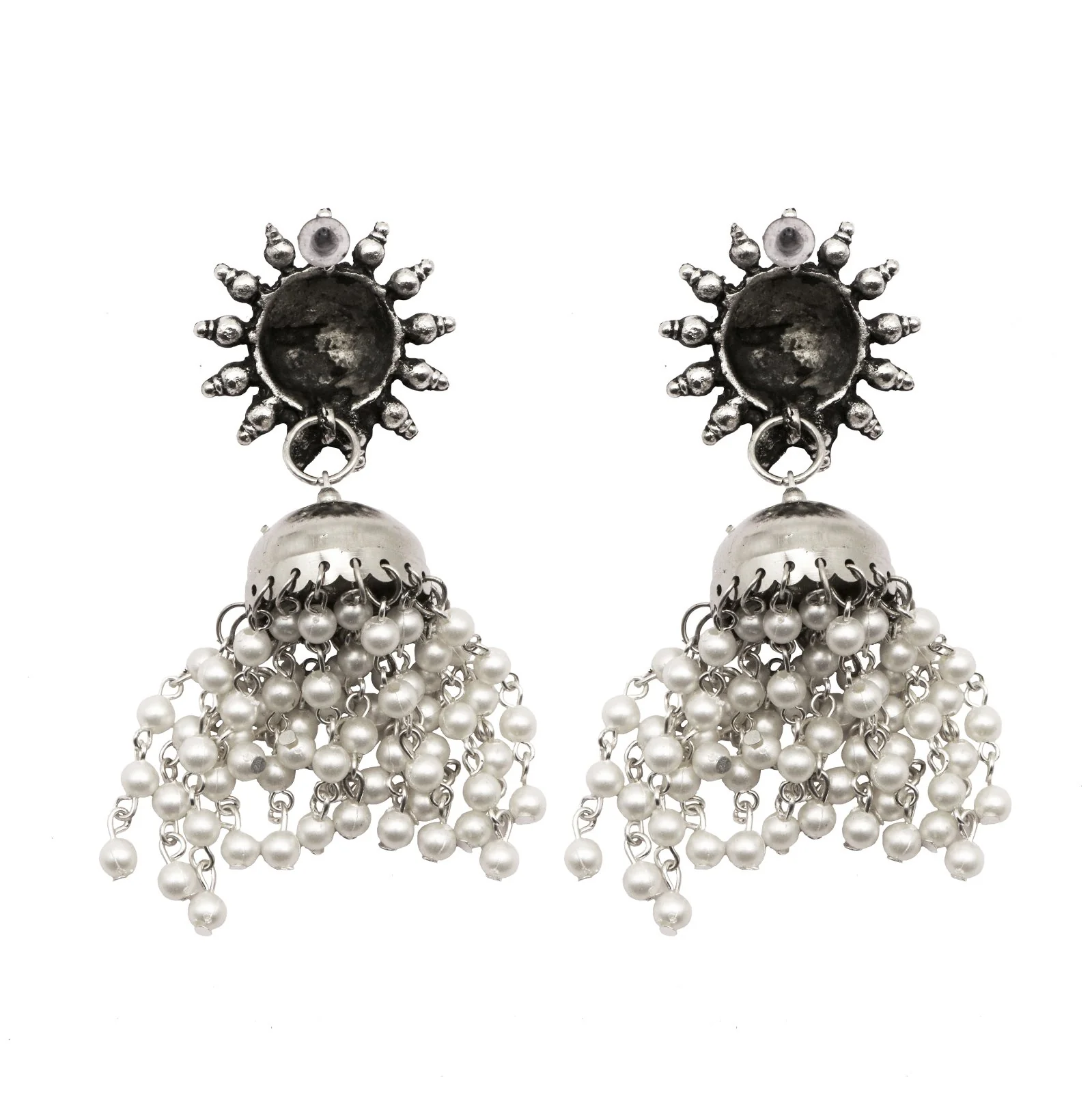 Teejh Rupangi Pearl Jhumki Earrings - Image 4