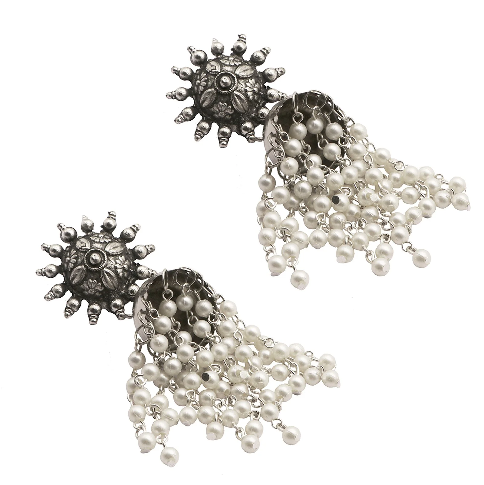 Teejh Rupangi Pearl Jhumki Earrings - Image 5