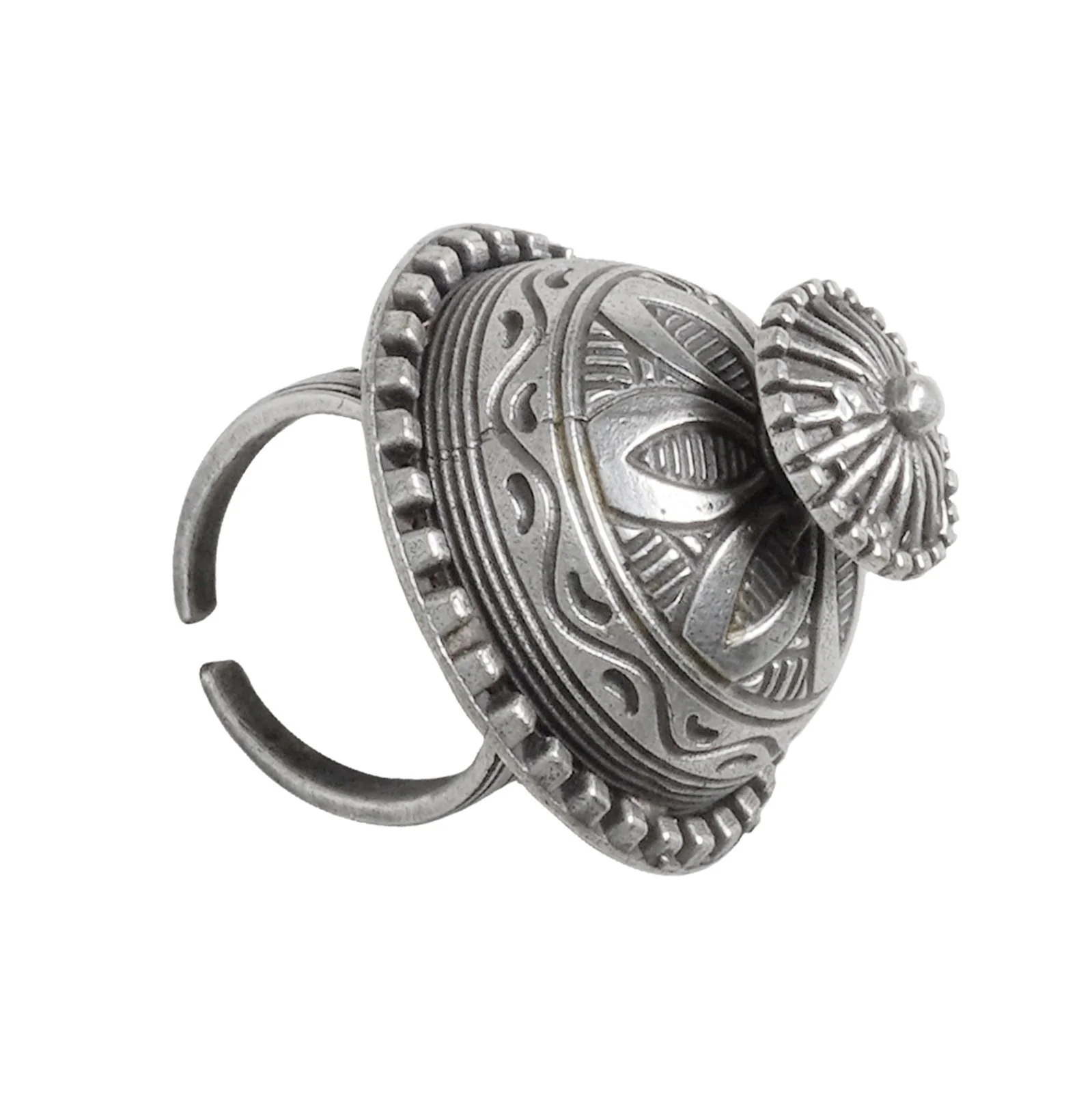 Teejh Ryka Silver Oxidised Jewelry Gift Set - Image 5