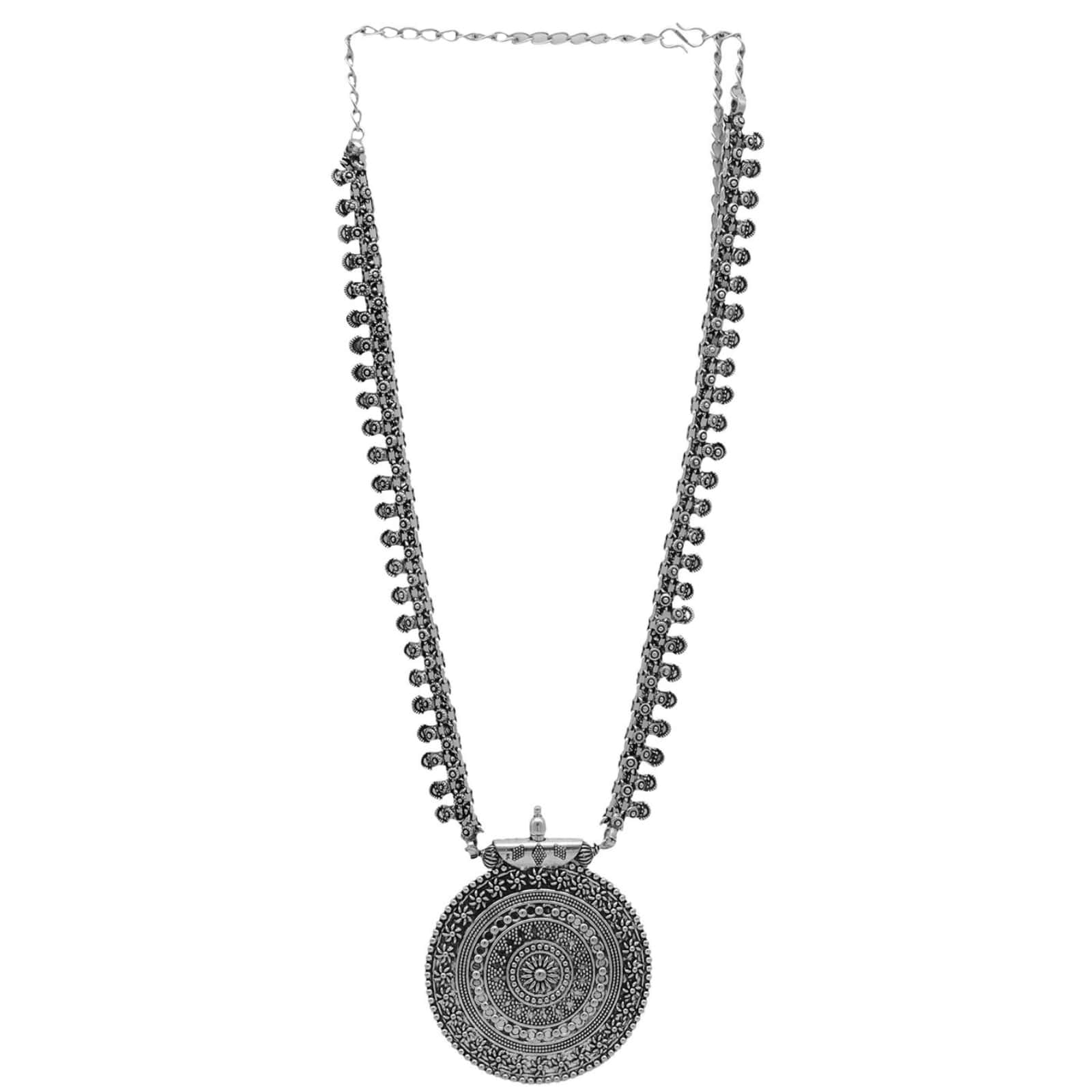 Teejh Saayli Silver Oxidised Jewelry Gift Set - Image 2