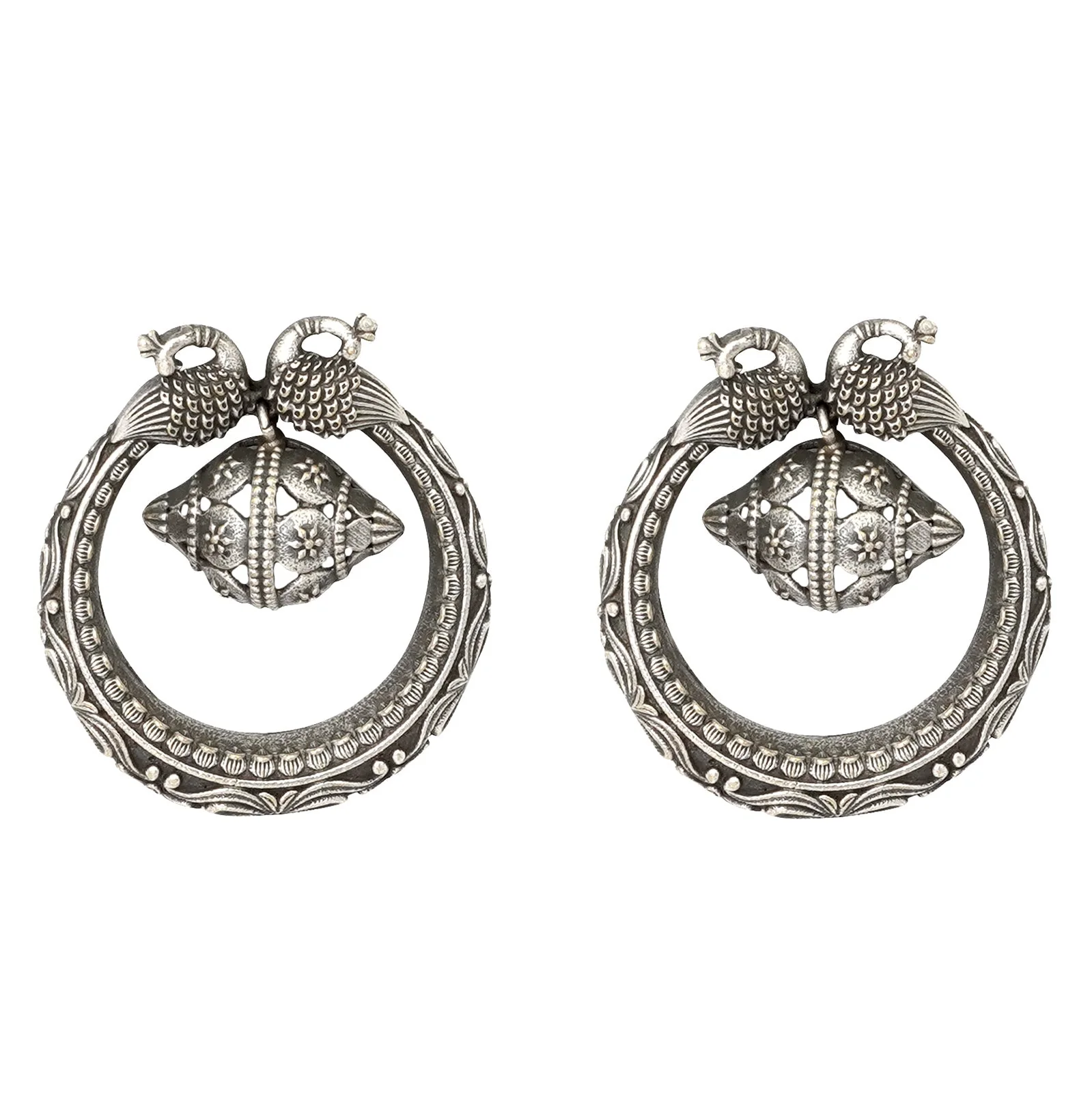 Teejh Saayli Silver Oxidised Jewelry Gift Set - Image 3