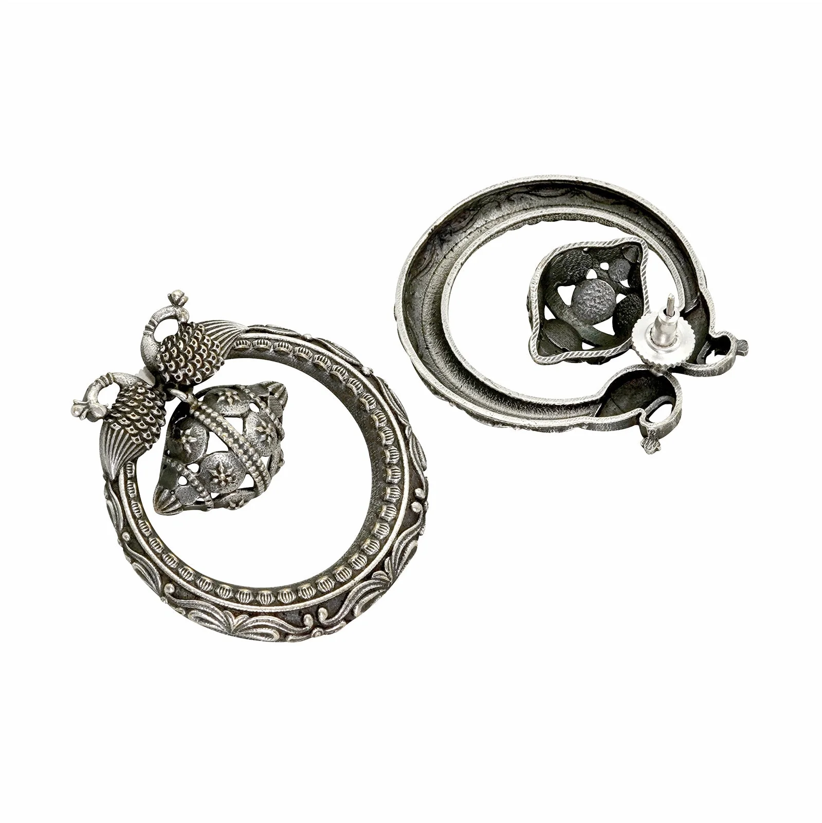 Teejh Saayli Silver Oxidised Jewelry Gift Set - Image 4