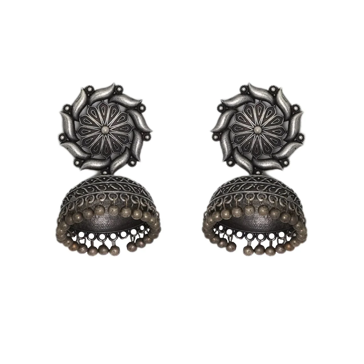 Teejh Sachita Silver Oxidised Jewelry Gift Set - Image 3