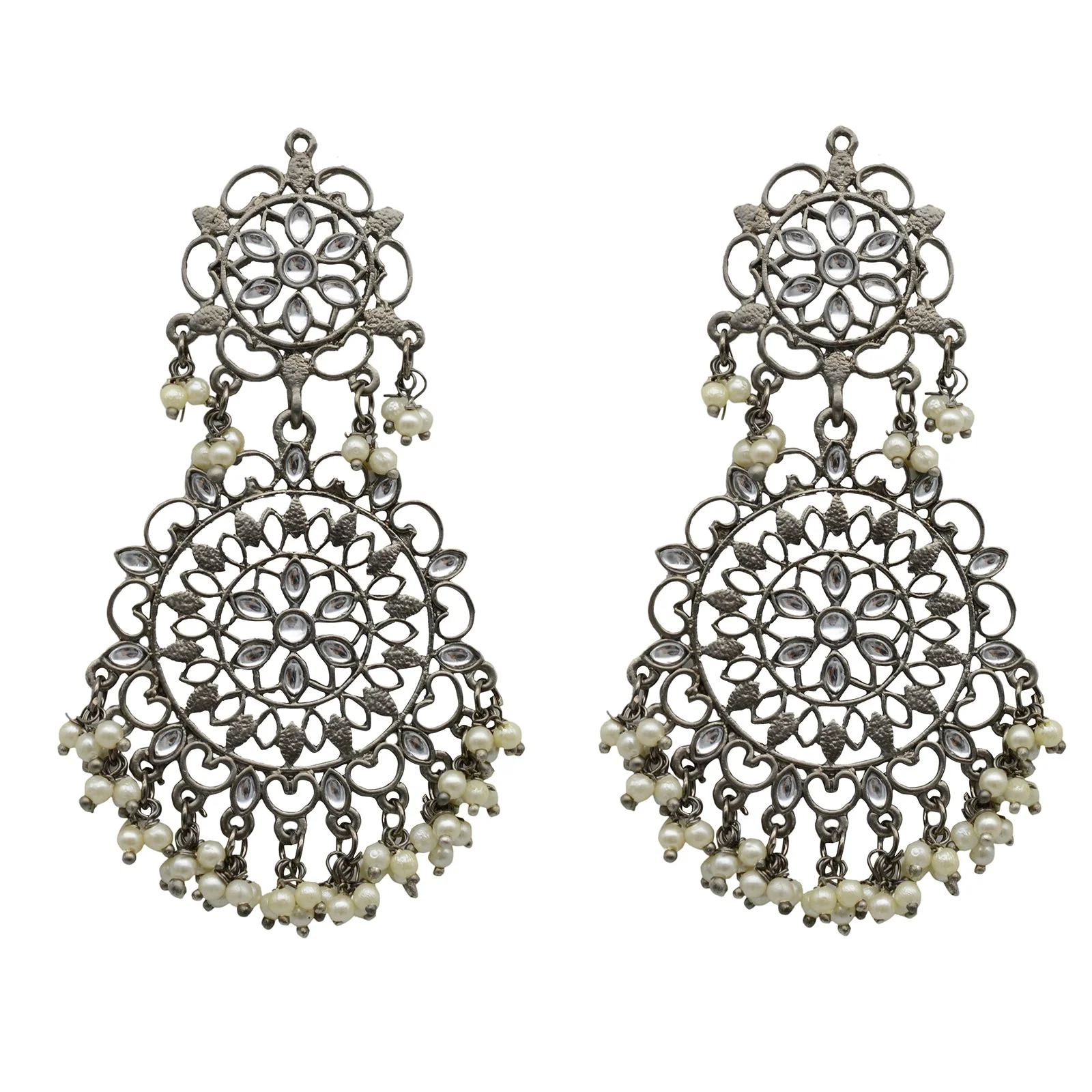 Teejh Sagari Silver Oxidised Jewelry Gift Set - Image 2