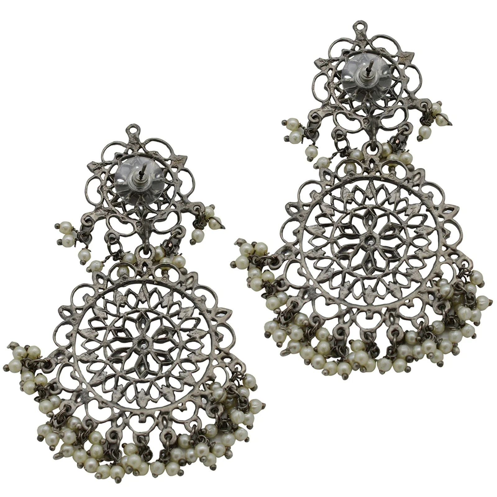 Teejh Sagari Silver Oxidised Jewelry Gift Set - Image 3