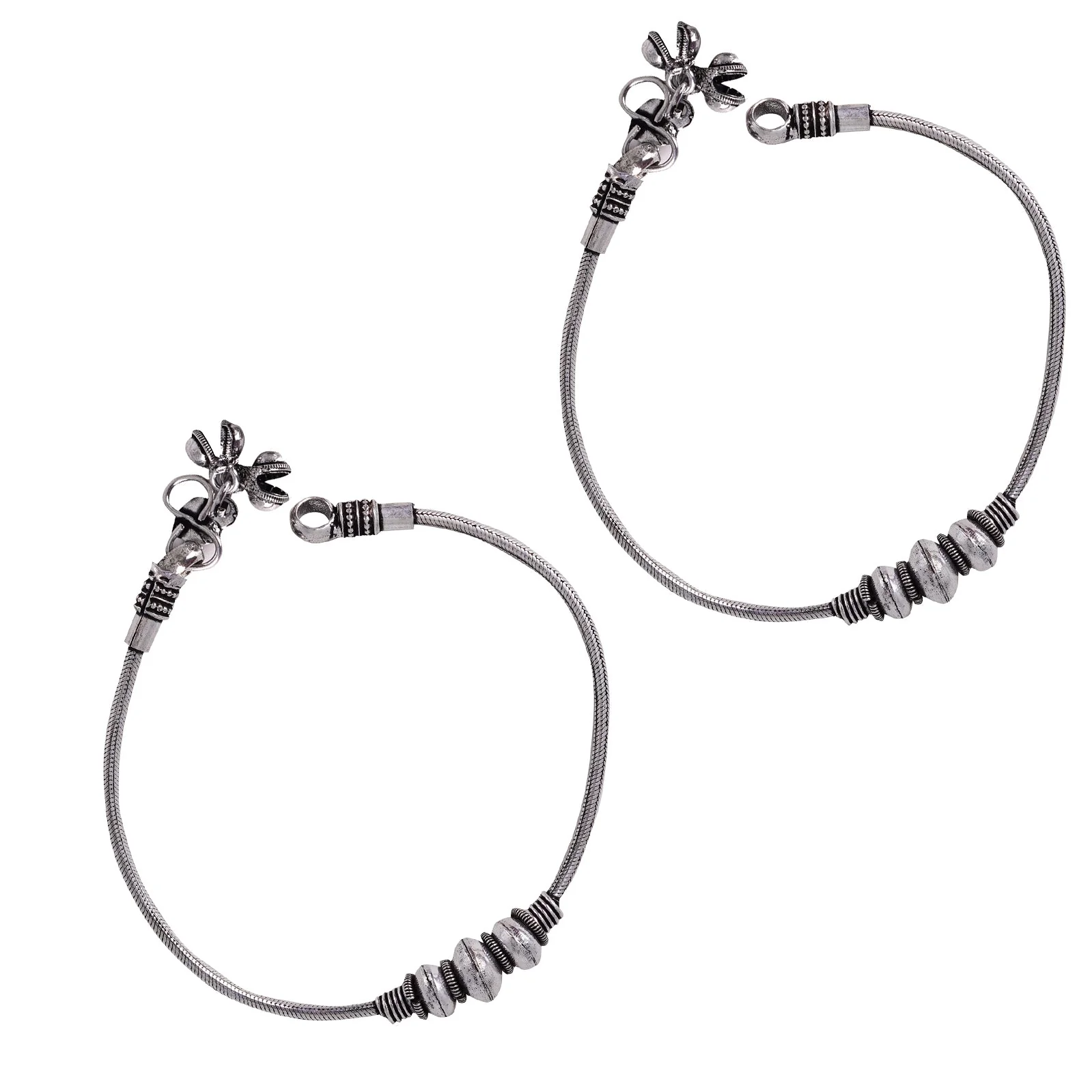 Teejh Sagari Silver Oxidised Jewelry Gift Set - Image 6